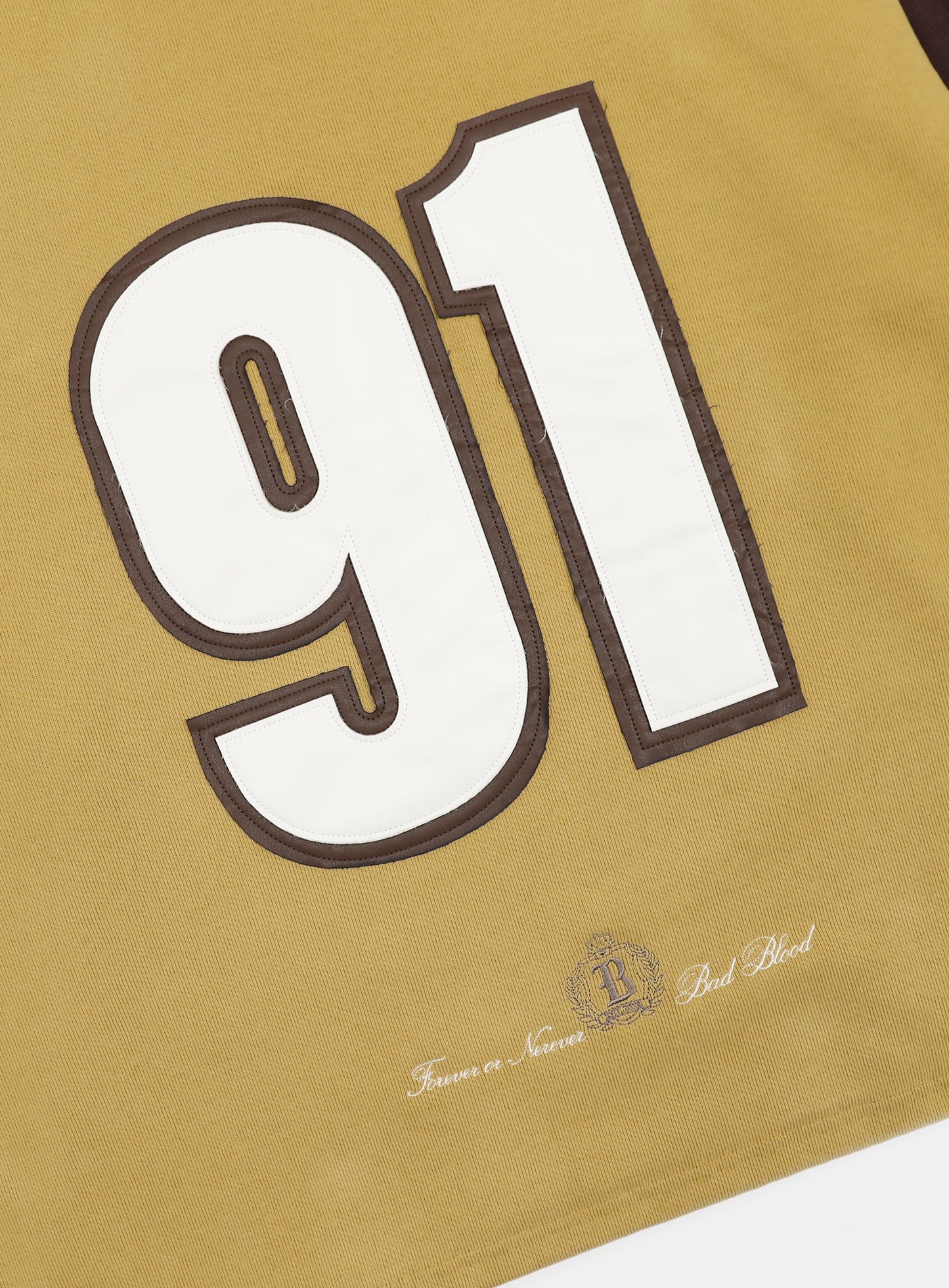 Badblood Sports Rugby Hoodie - Mustard