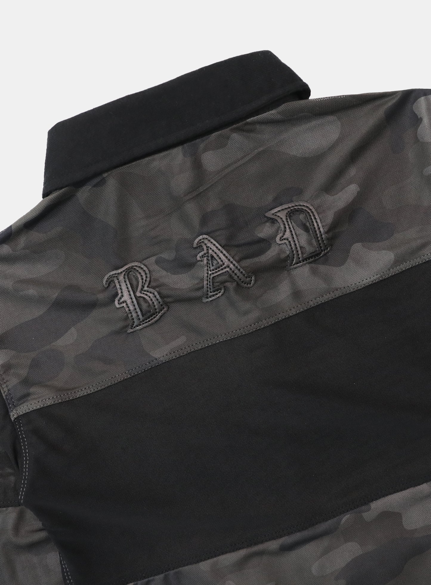 Vintage Club Rugby Shirt Slim Fit - Camo/Black