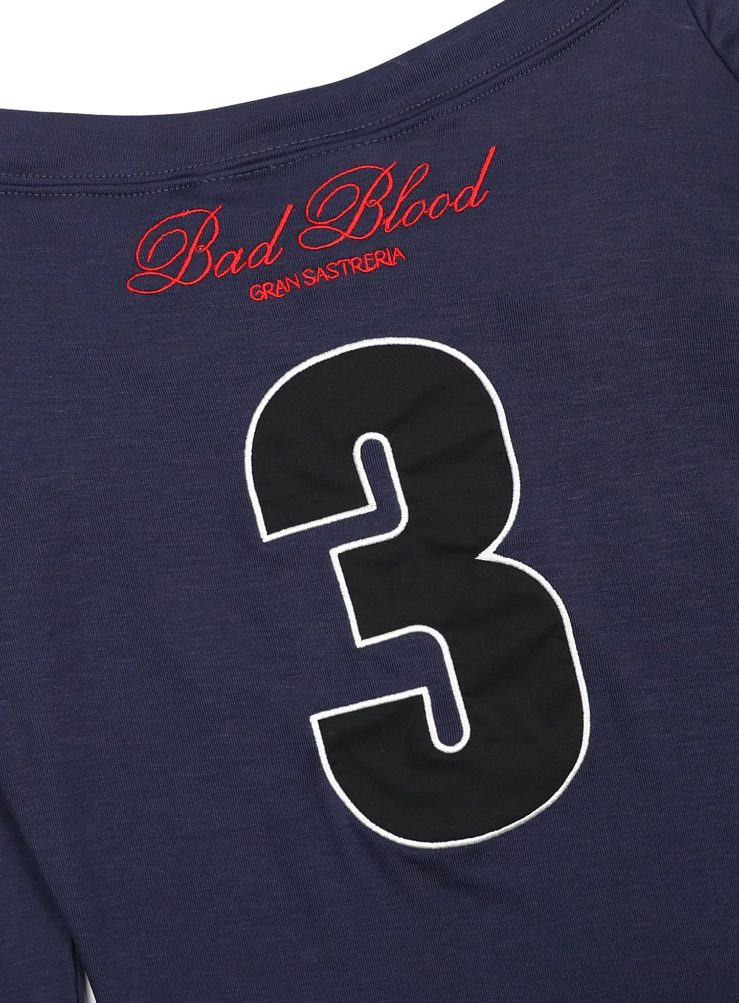 Saint Blood Off Shoulder Top - Navy