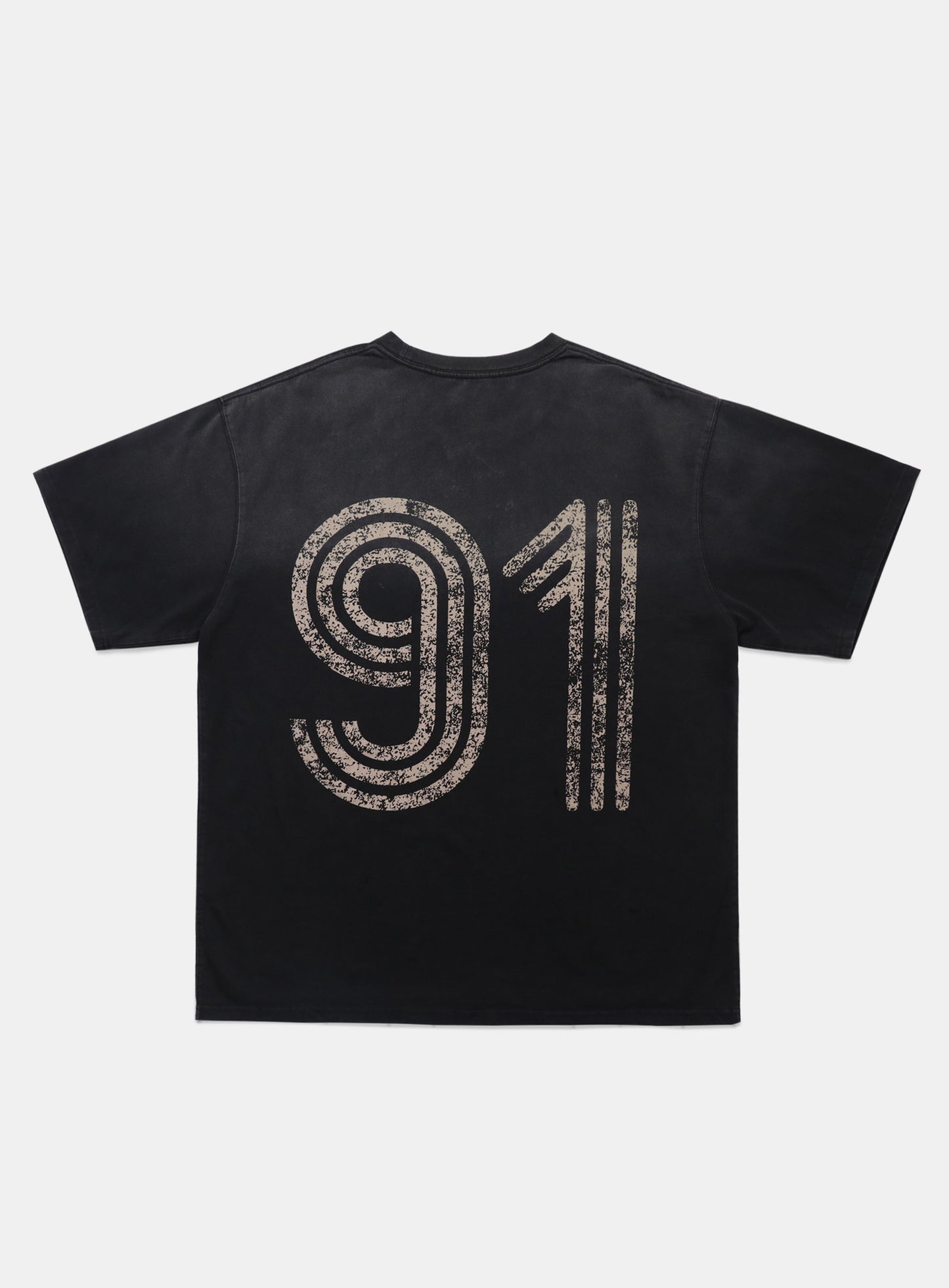 Sun Faded 2 1/2 T-Shirt - Black