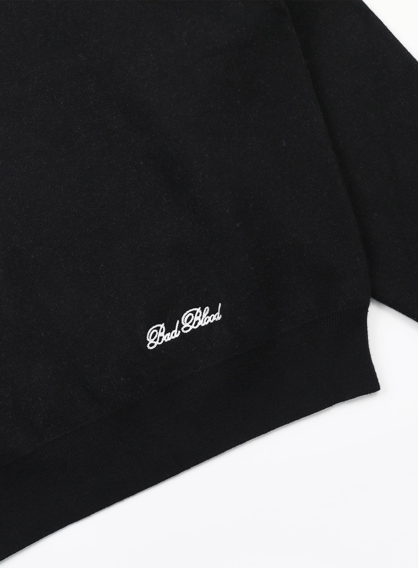 Classic Big Logo Crewneck Sweater - Black