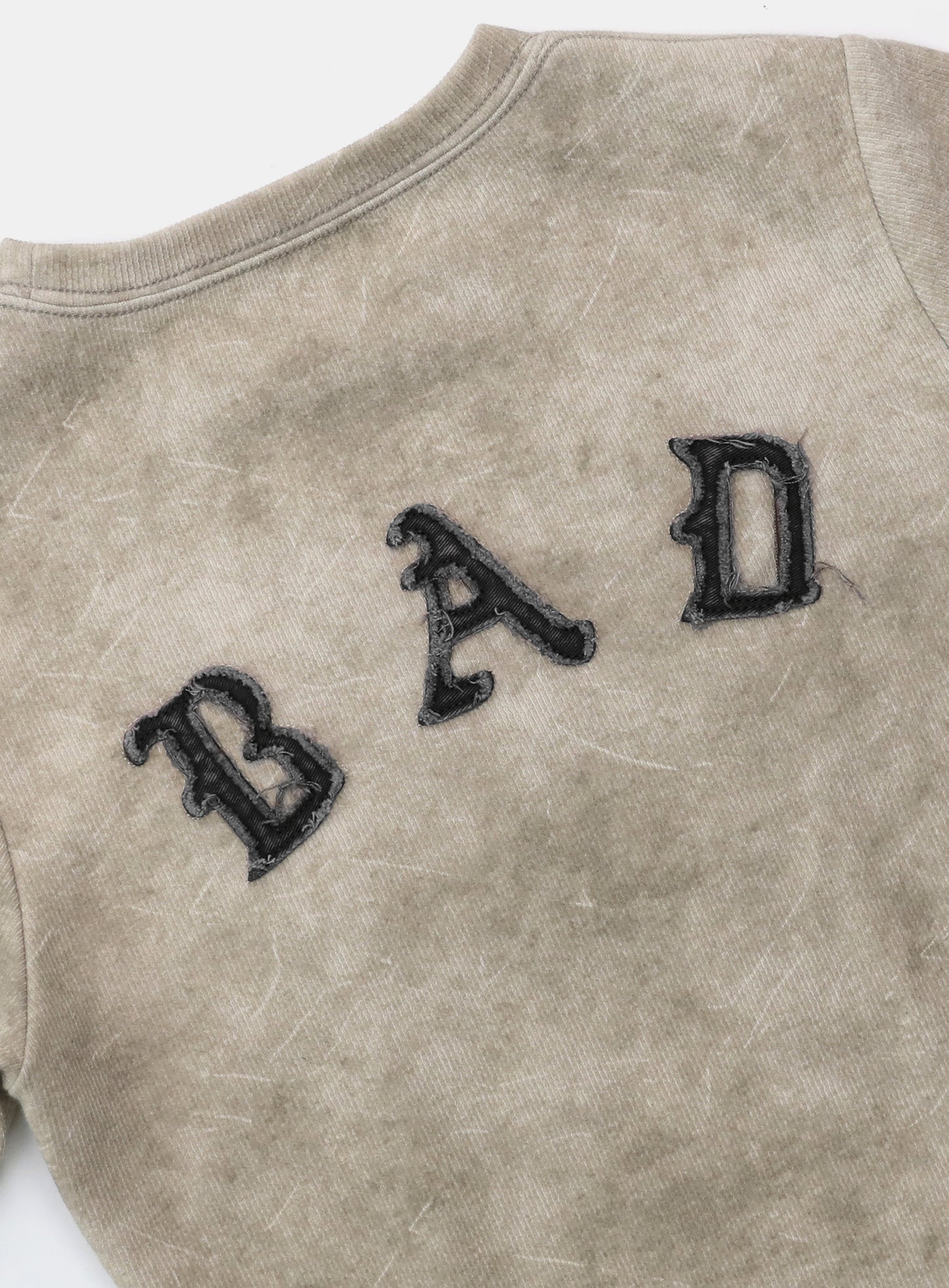 Lion Patch Short Sleeve Slim Fit - Washed Beige