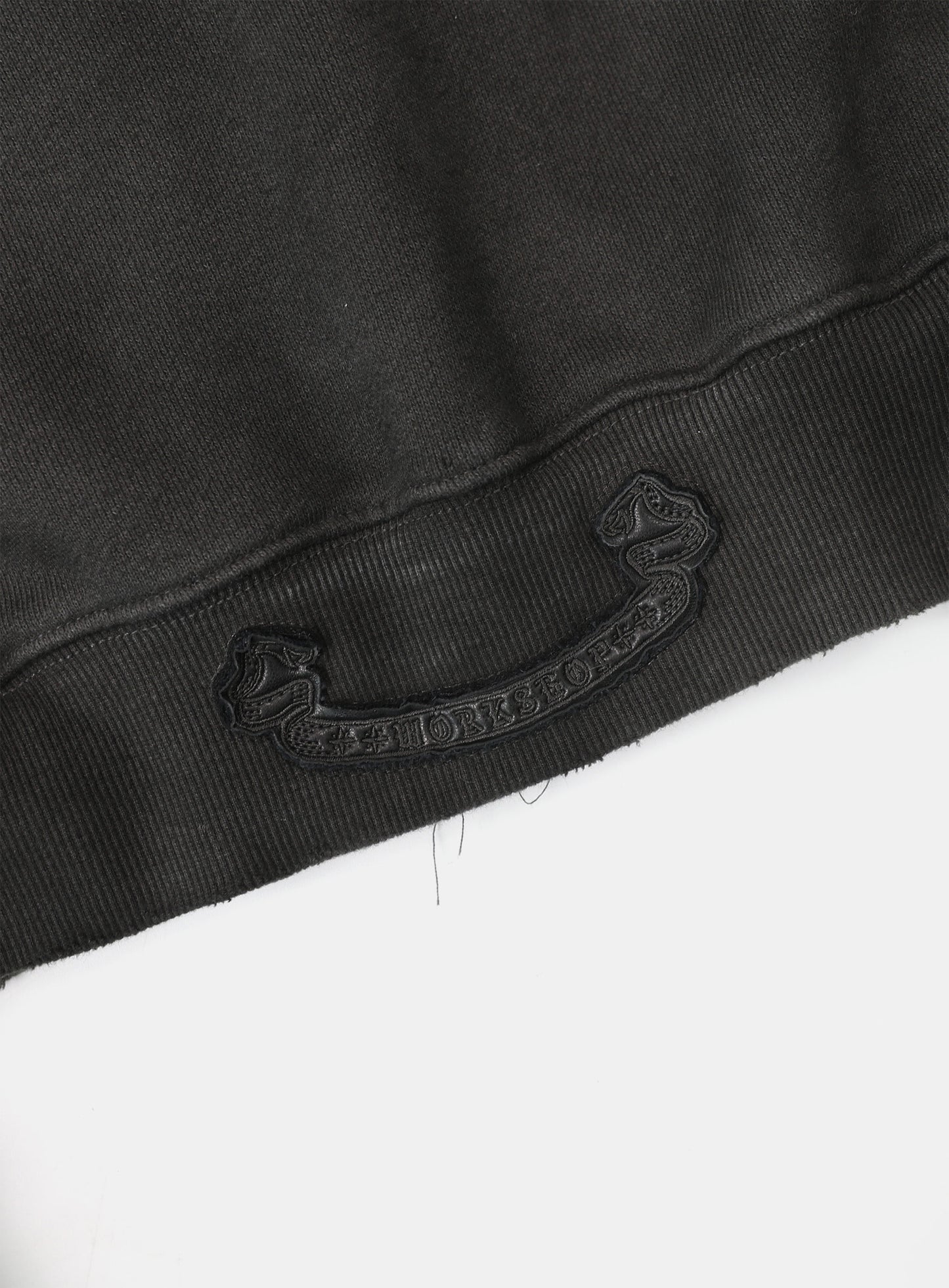 Cosmo Patch Hooded Zip-Up - Charcoal