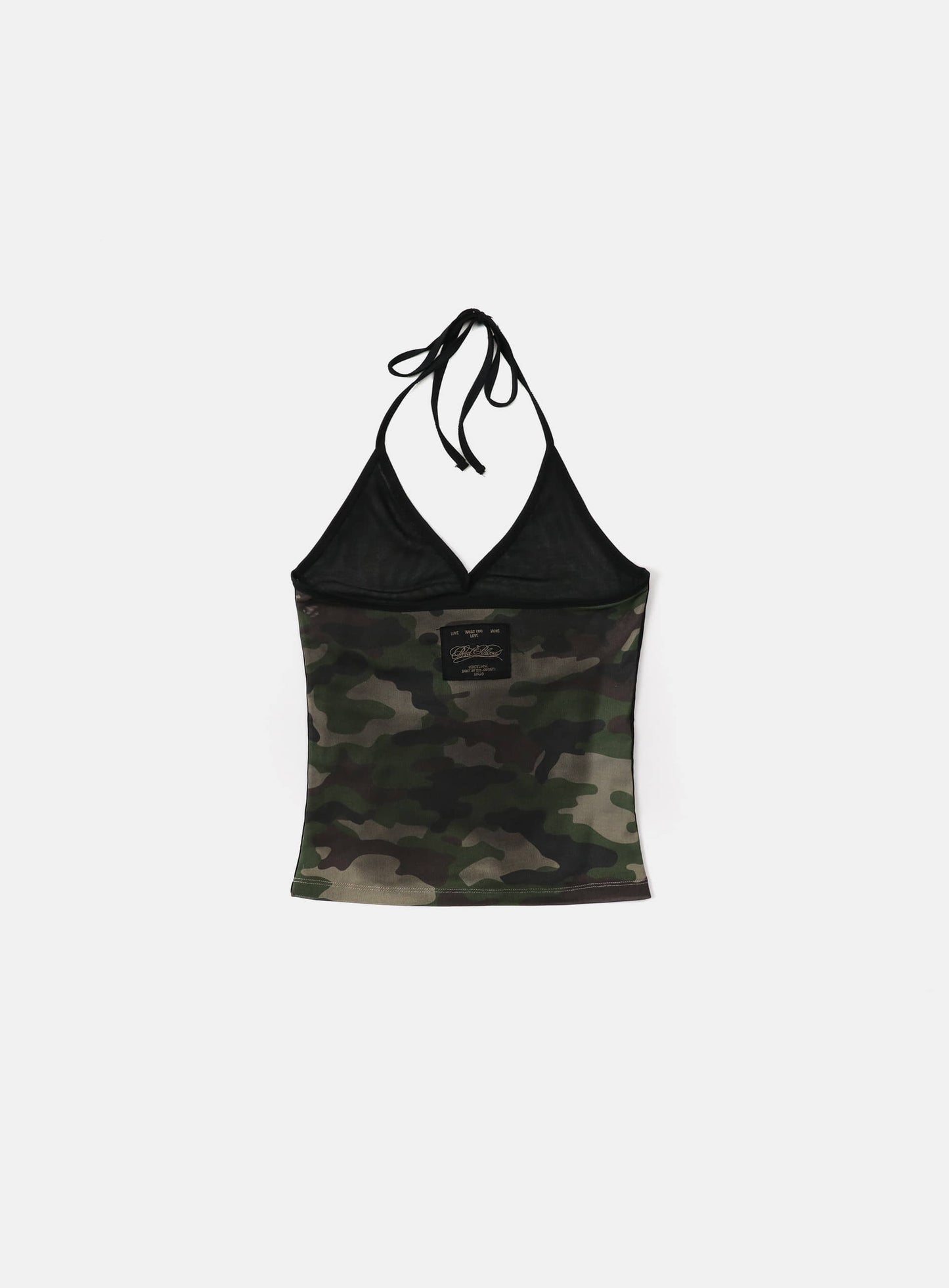 Vintage Club Holter Tank - Green Camo