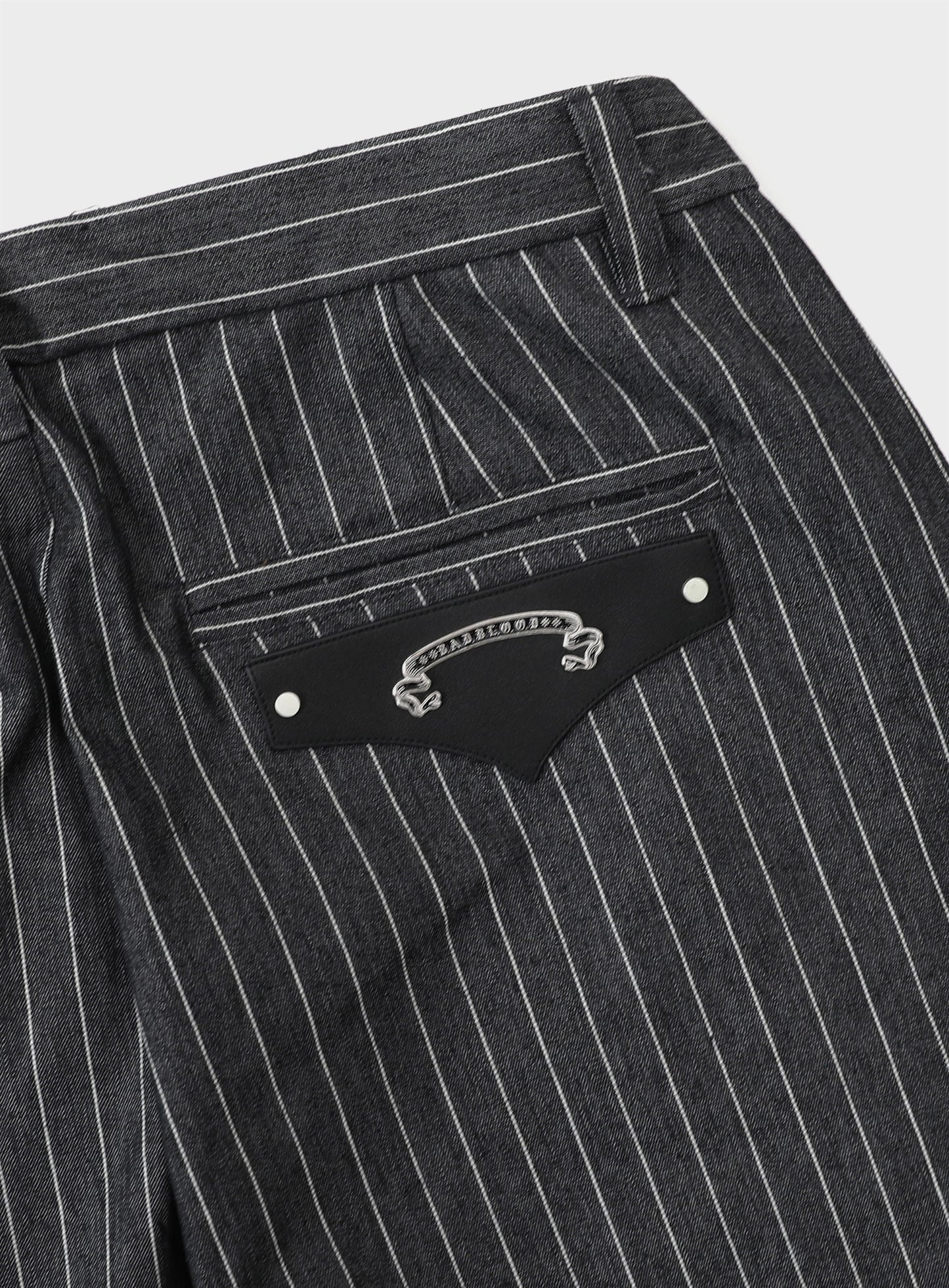 Viper 211 Denim Curved Pants - Grey/Striped