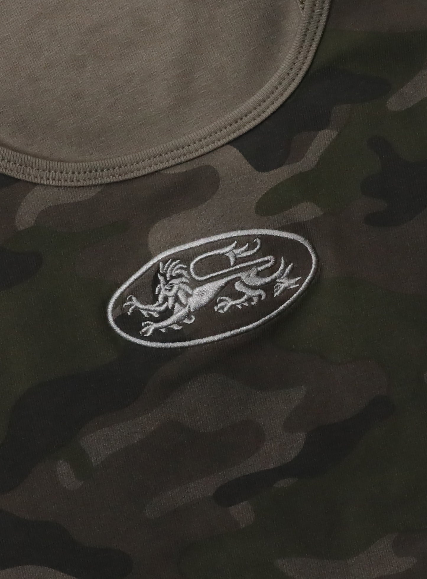Mystic Tank Slim Fit - Green Camo