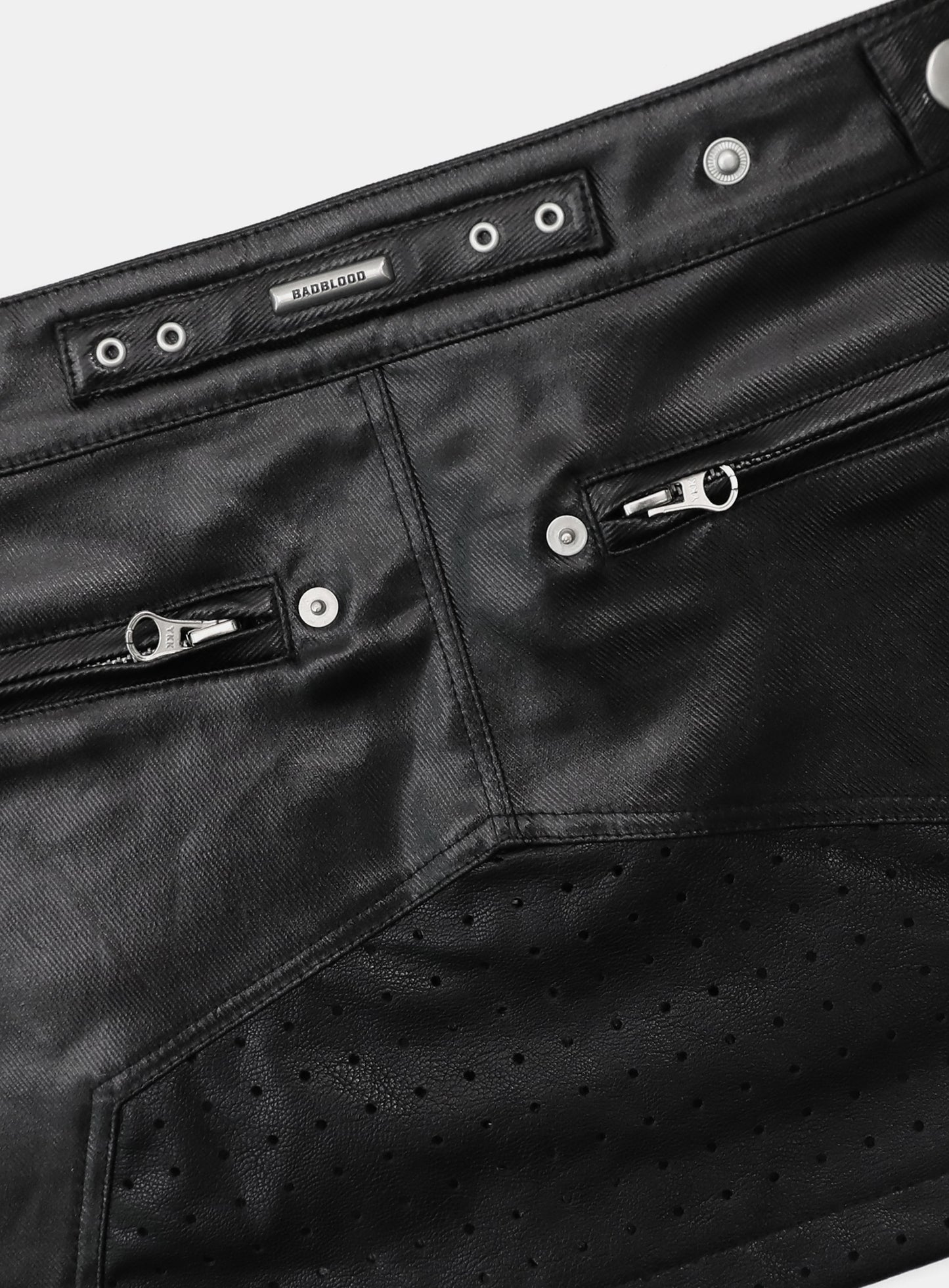 Squad Biker Mini Skirt - Black