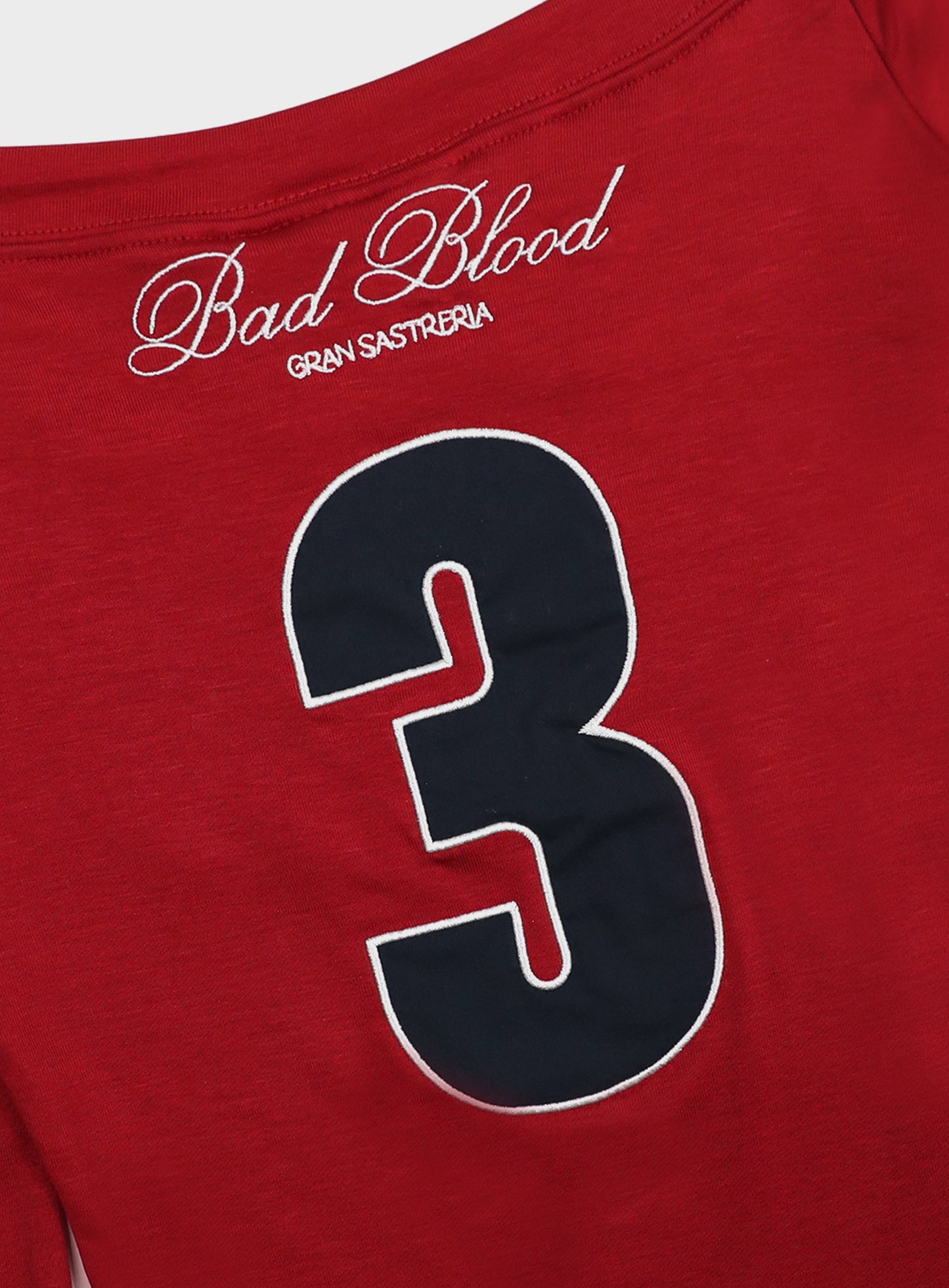 Saint Blood Off Shoulder Top - Red