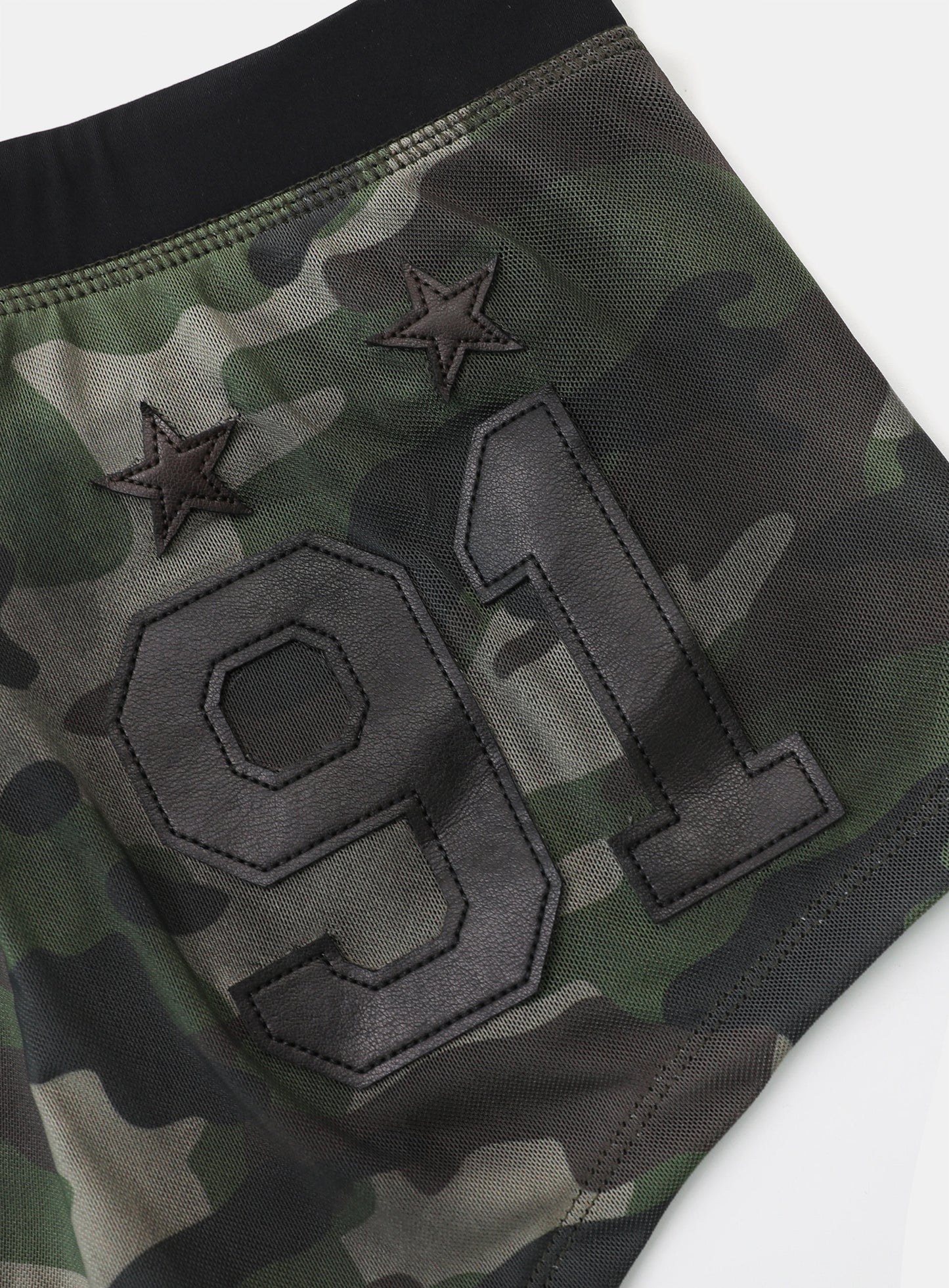 Vintage Club Boy Shorts - Green Camo