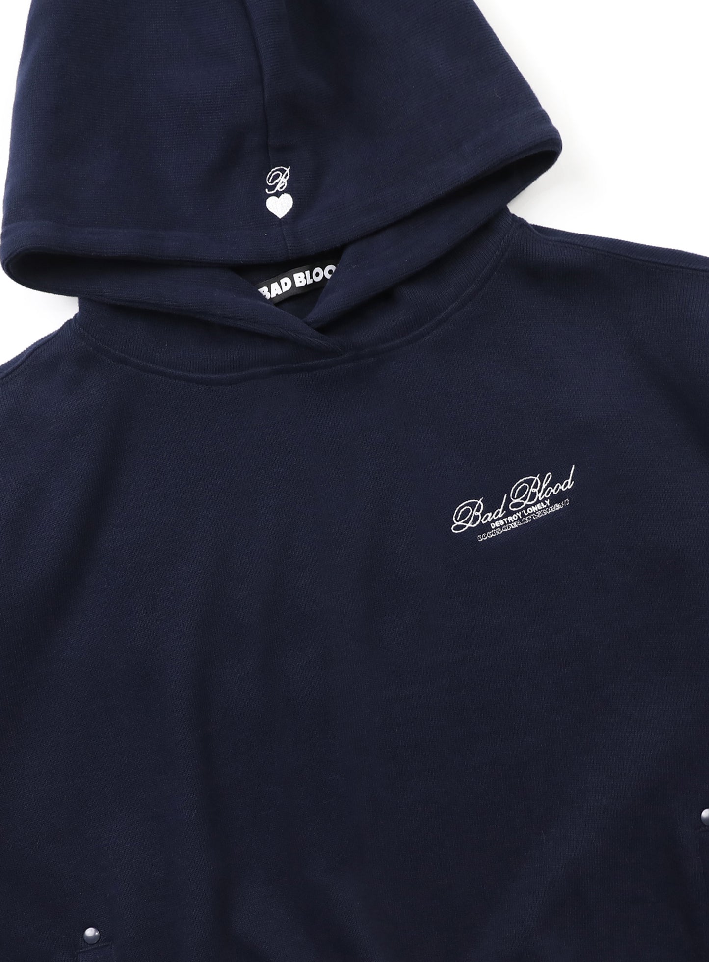 Classic Logo Hoodie - Navy