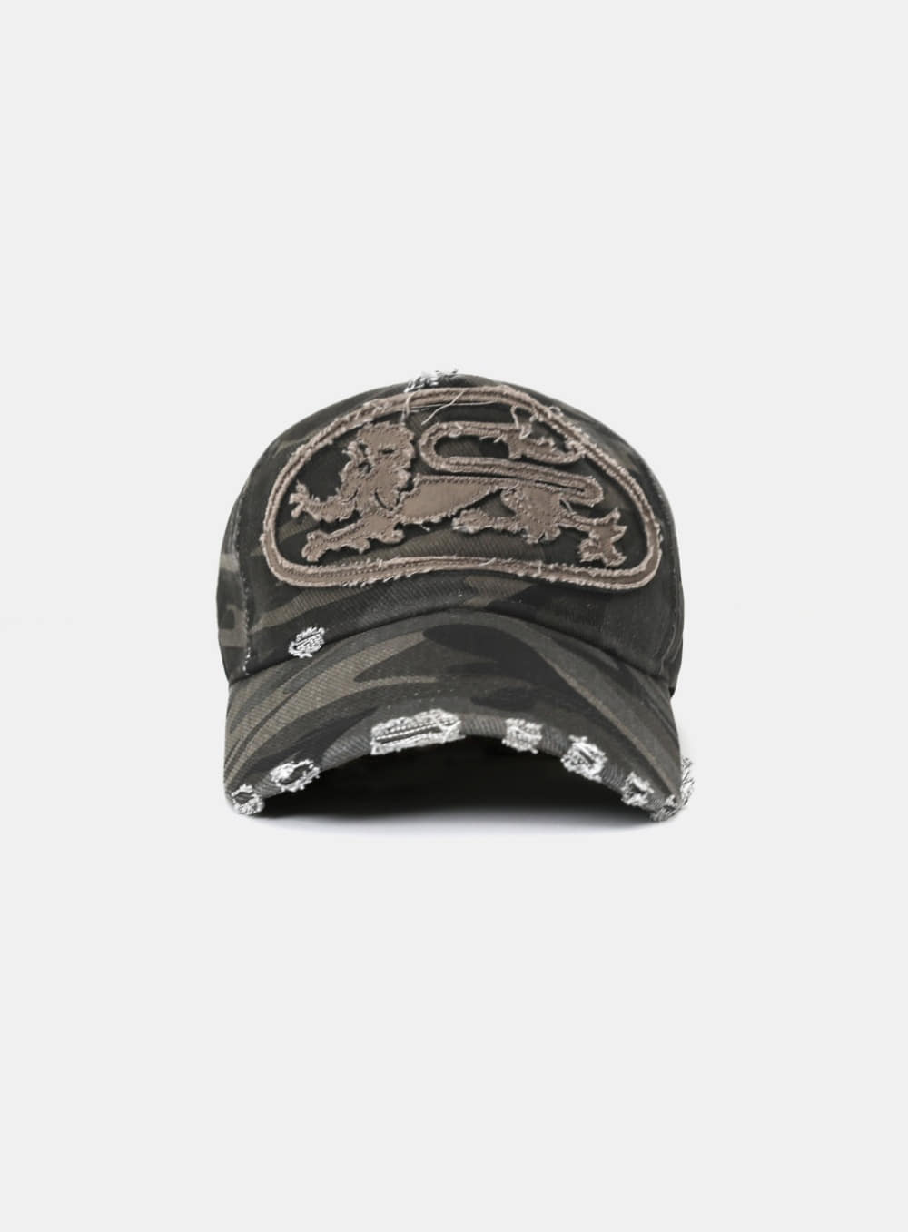Mystic Big Patch Ball Cap - Dusty Green Camo