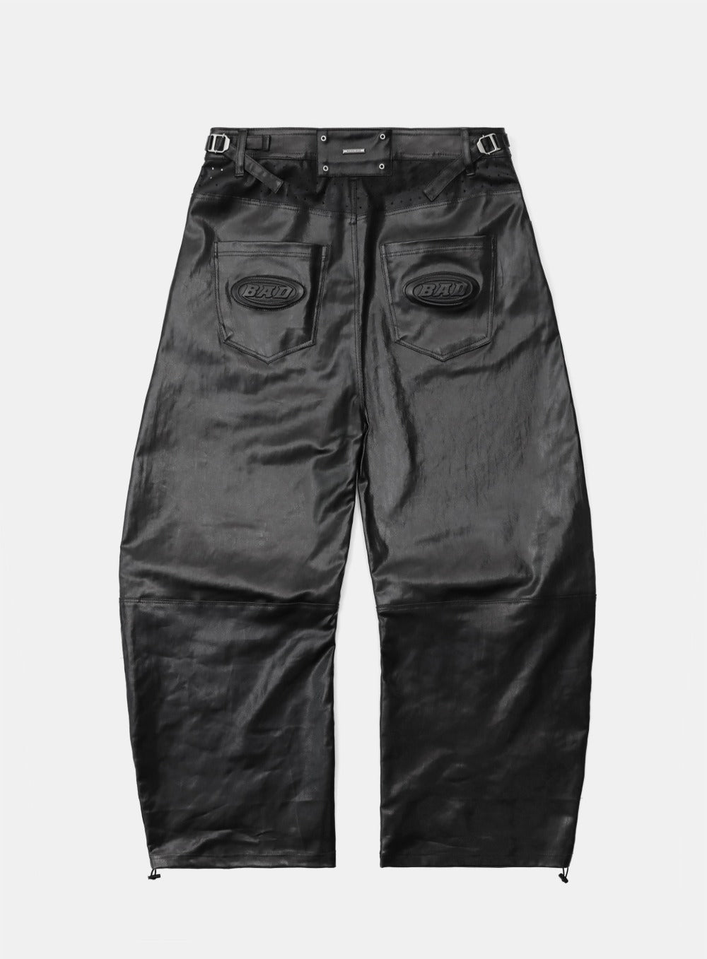 Squad Convex Pants - Coated Black – BADBLOOD TAIWAN