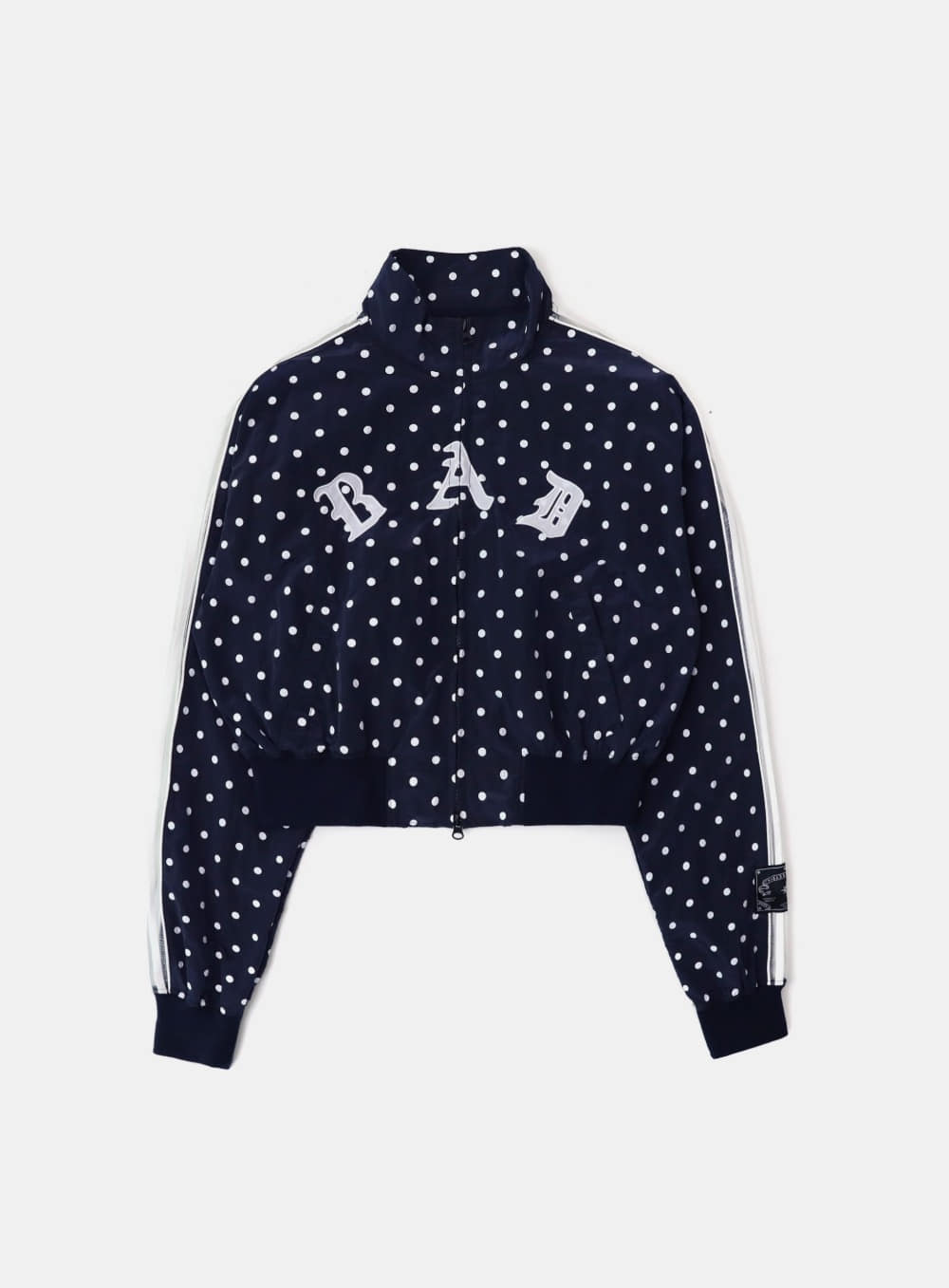 Mystic Billy Nylon Track Jacket - Navy Dot – BADBLOOD TAIWAN