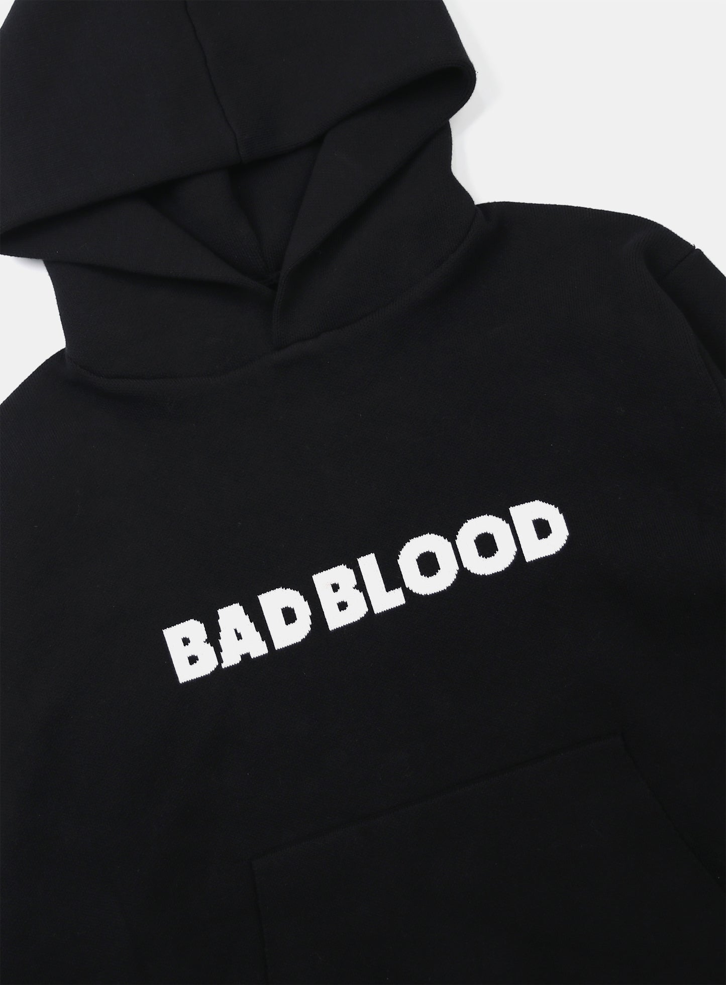 Heavyweight Hooded Sweater - Black