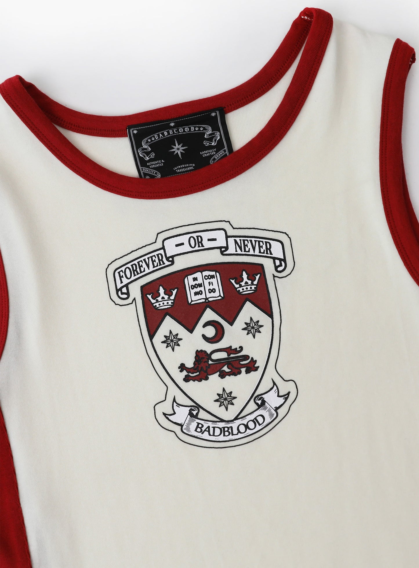 Workshop Shield Print Tank - White/Red