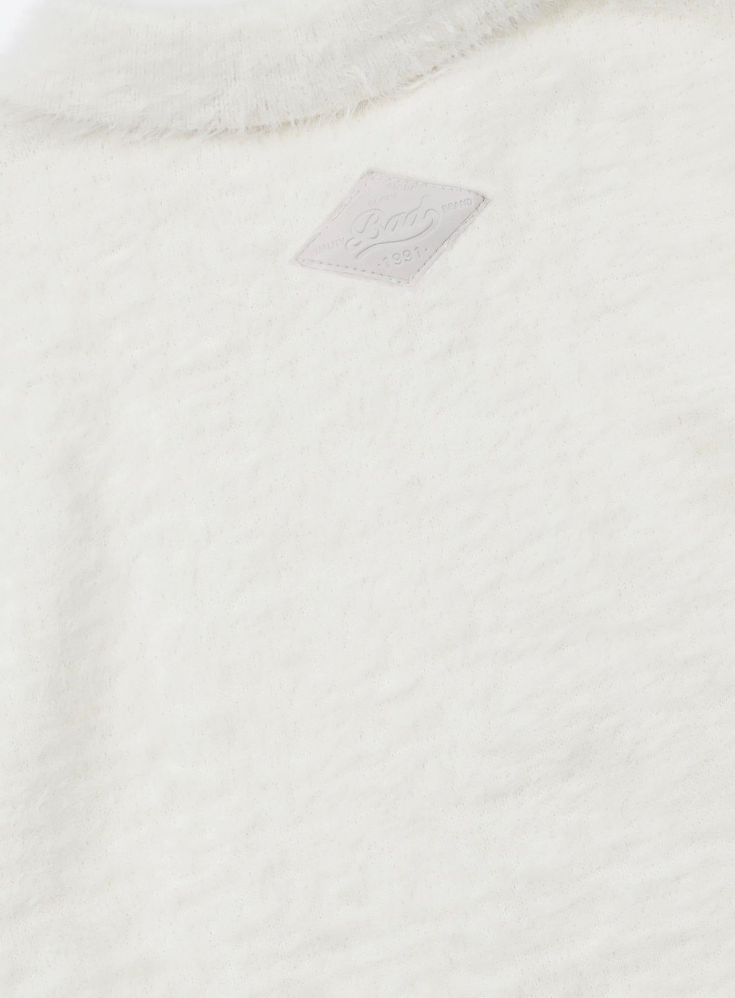 BS Mohair Polo Sweater - Cream
