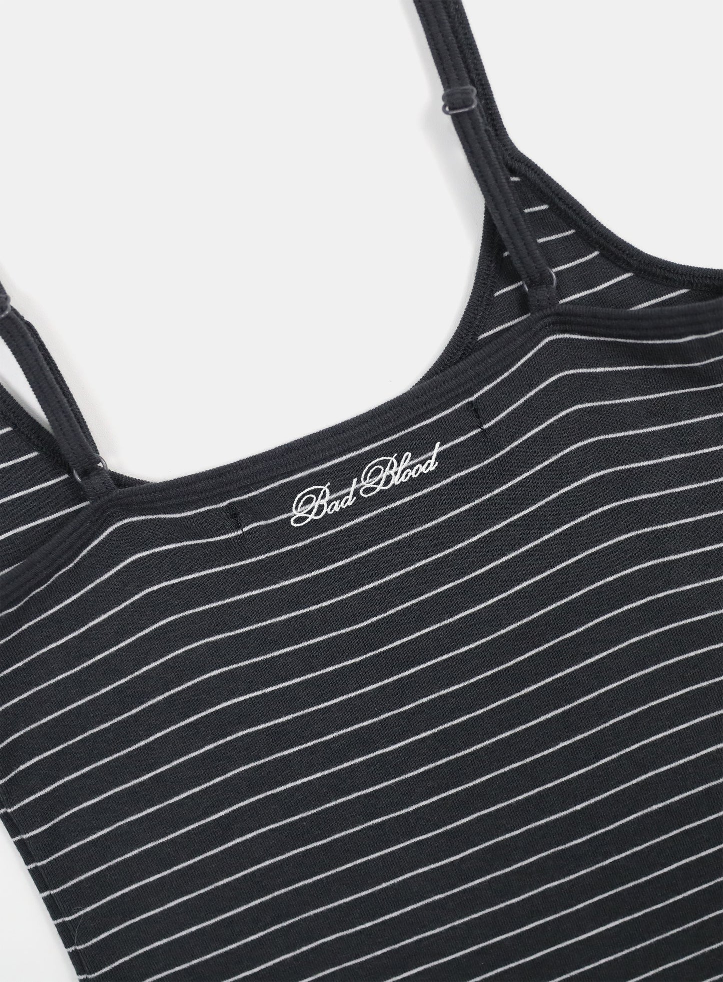 Beyond Soft String Tank - Striped Charcoal