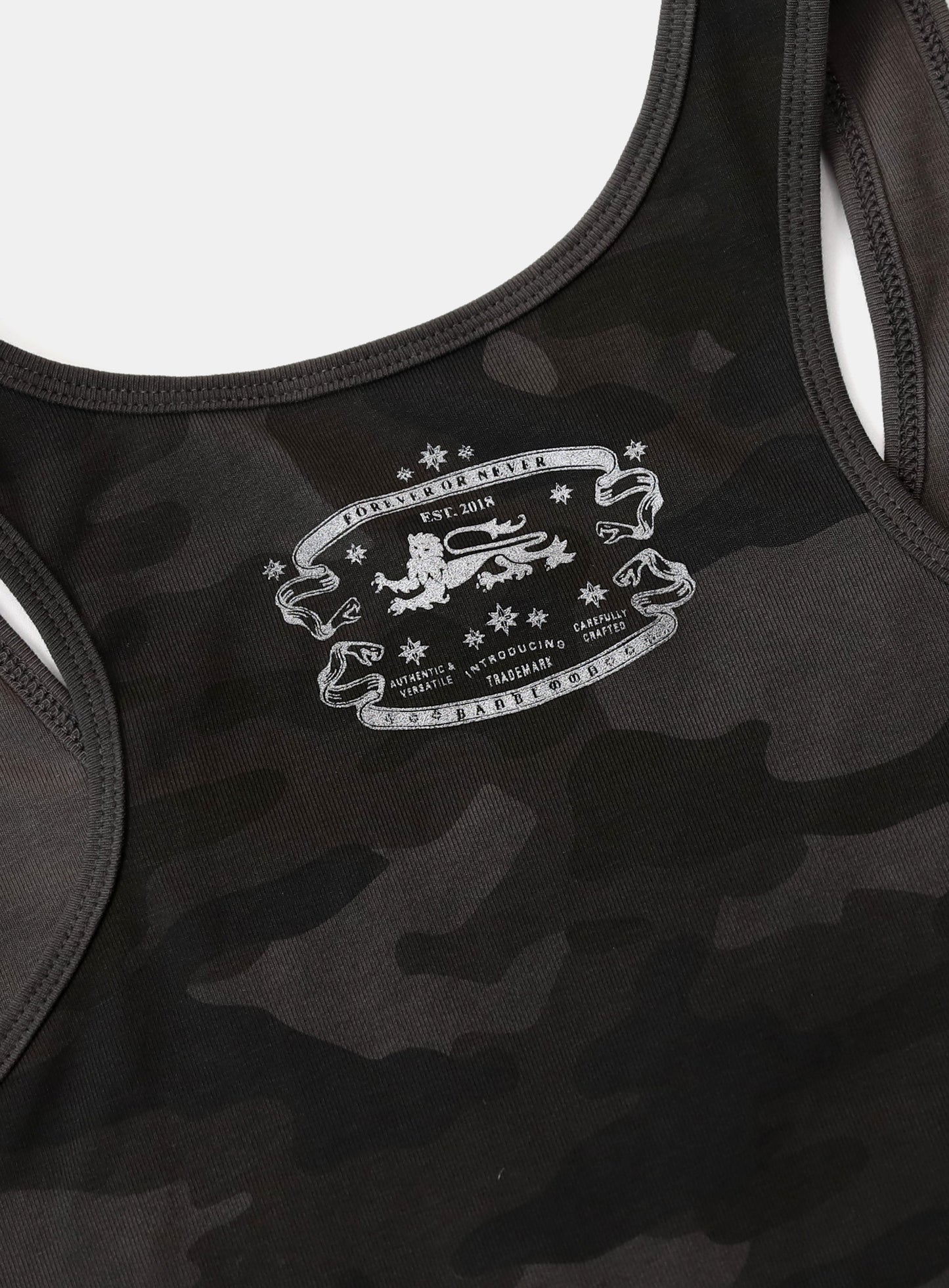Mystic Tank Slim Fit - Black Camo