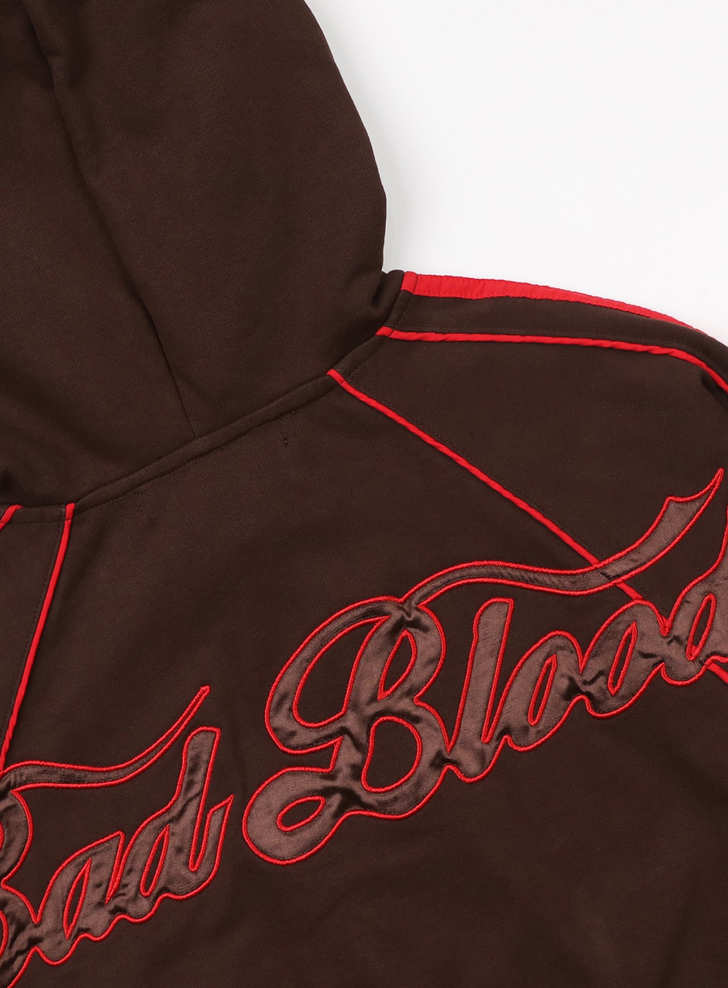 Billy Hood Zip-Up - Chocolate