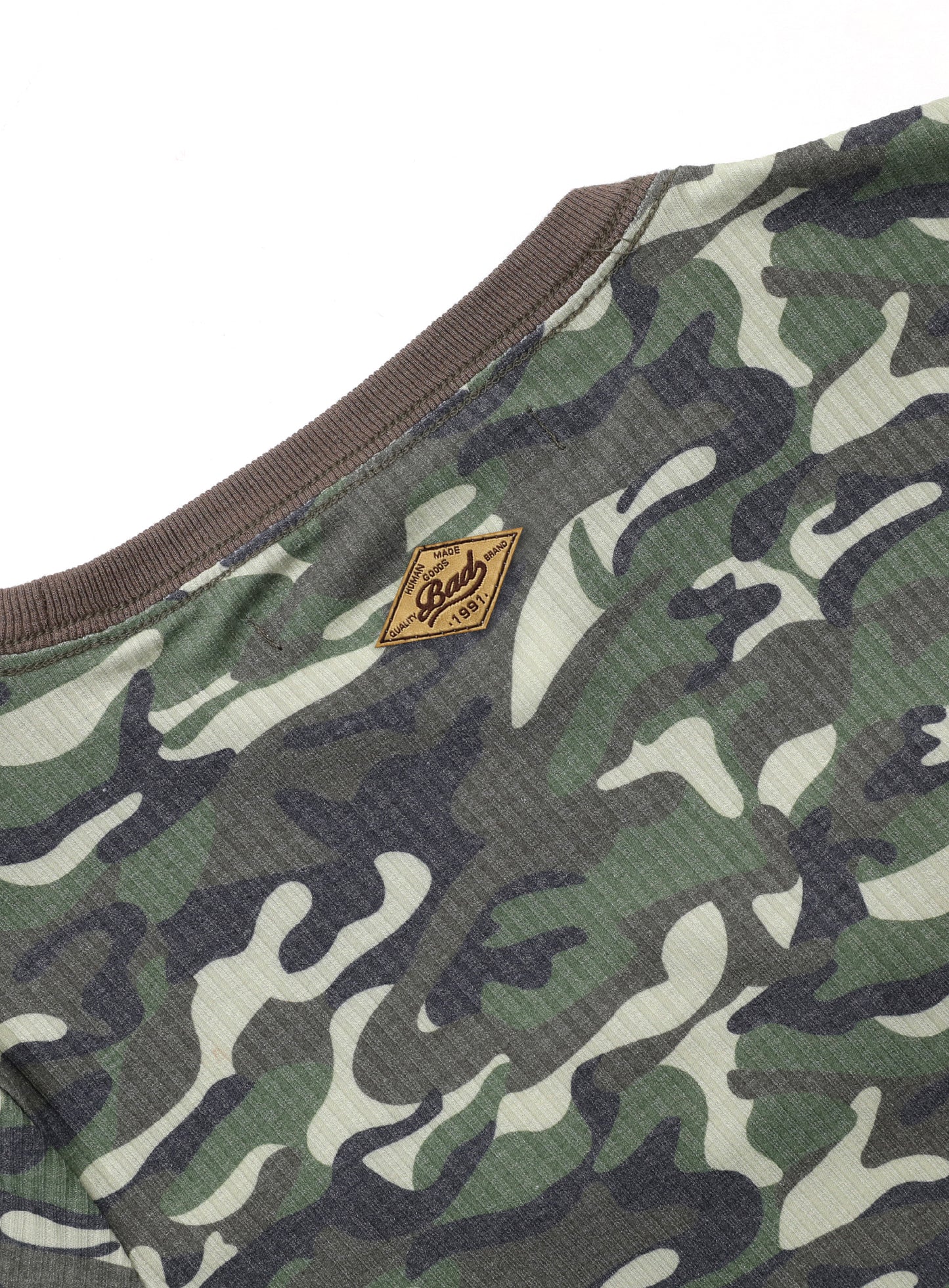 Camo short sleeve slim fit - military