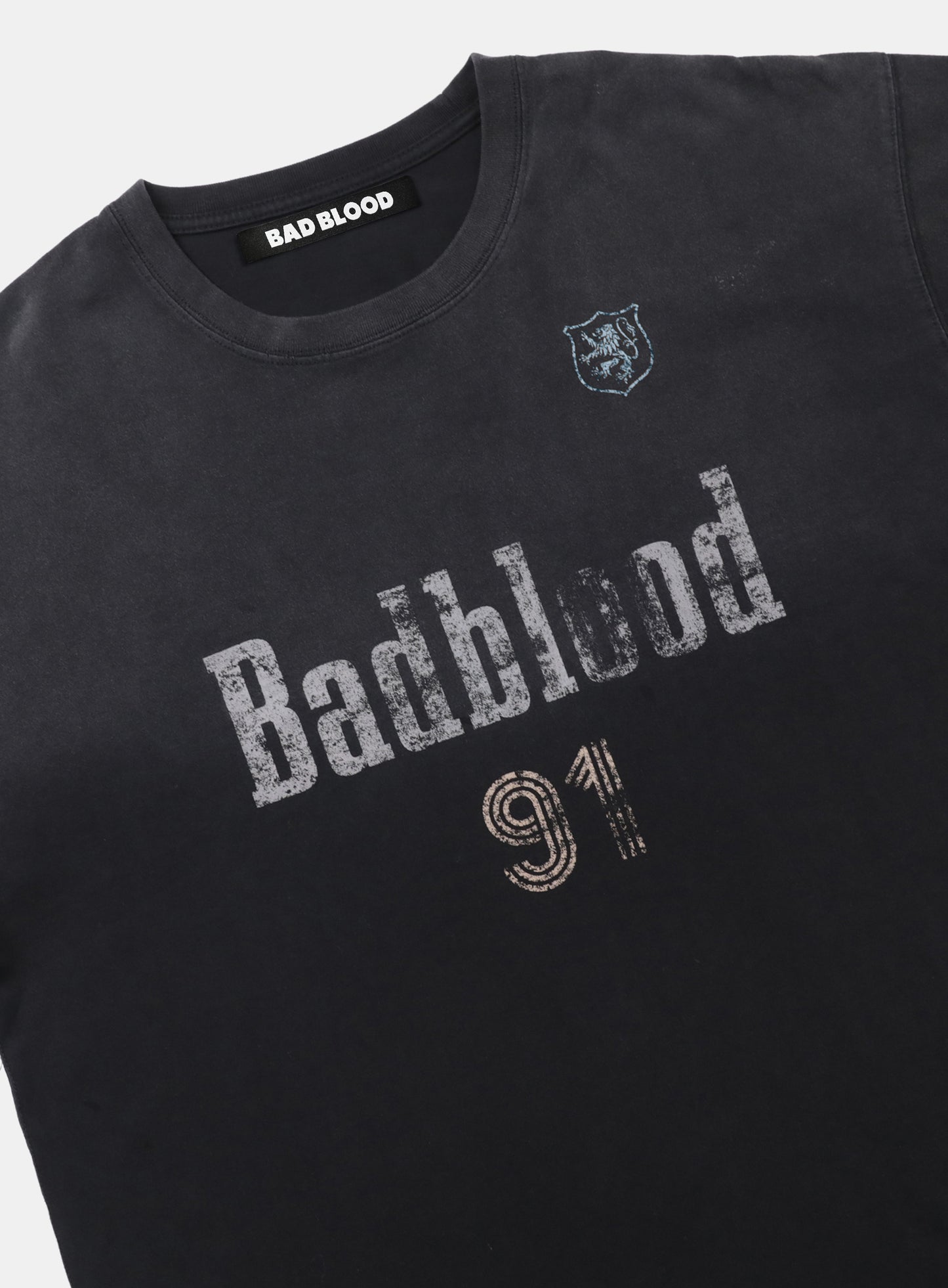 Sun Faded 2 1/2 T-Shirt - Black