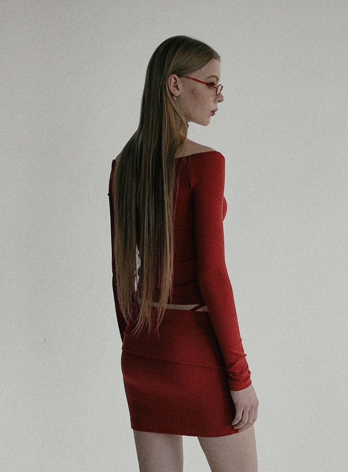 Beyond Soft Off-Shoulder Top - Carmine