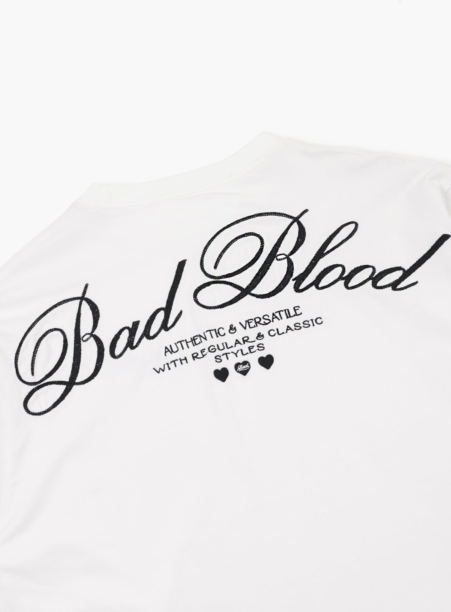 Classic Logo Long Sleeve - White