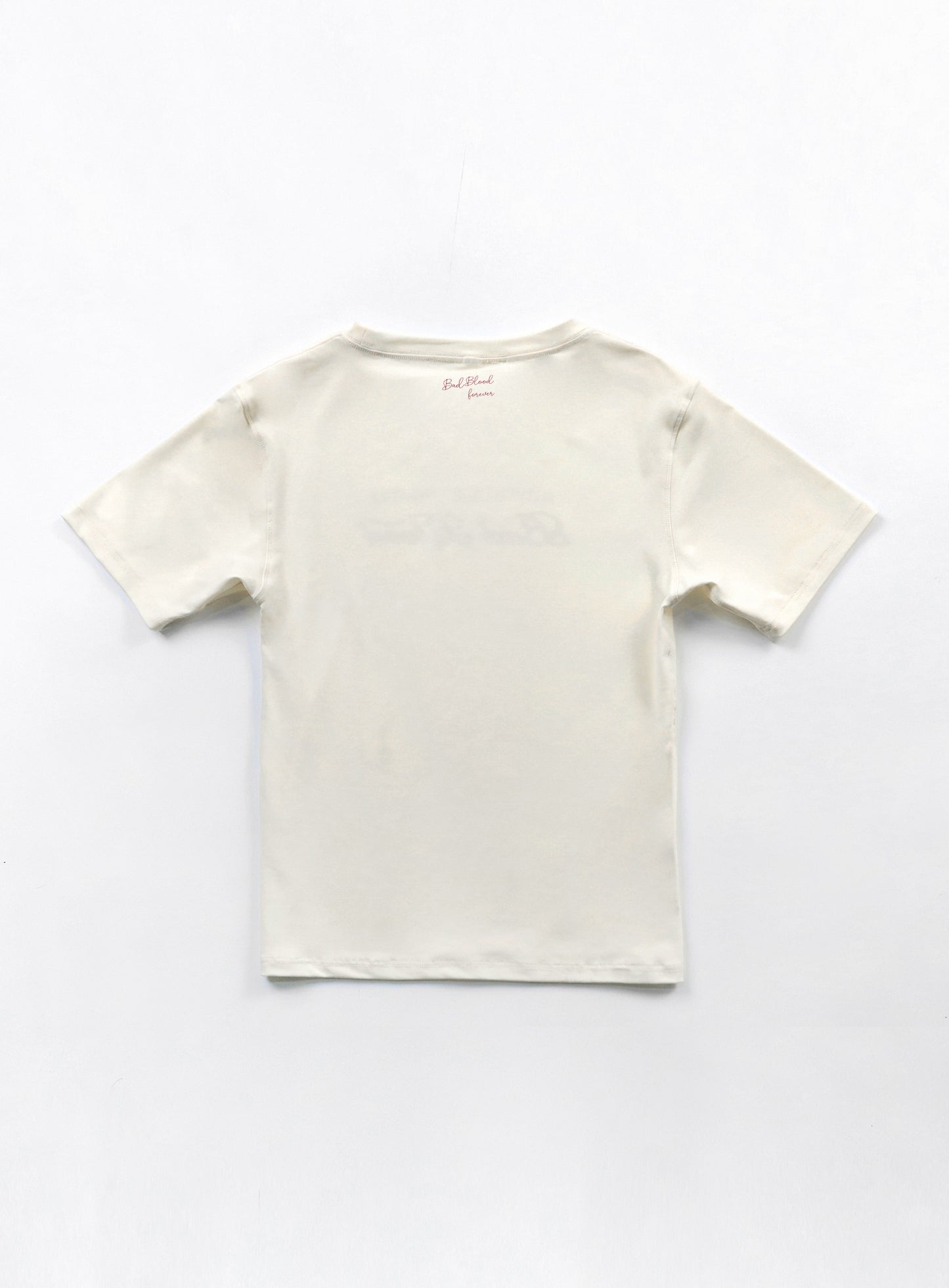 Script Logo Slim T-Shirt - Cream