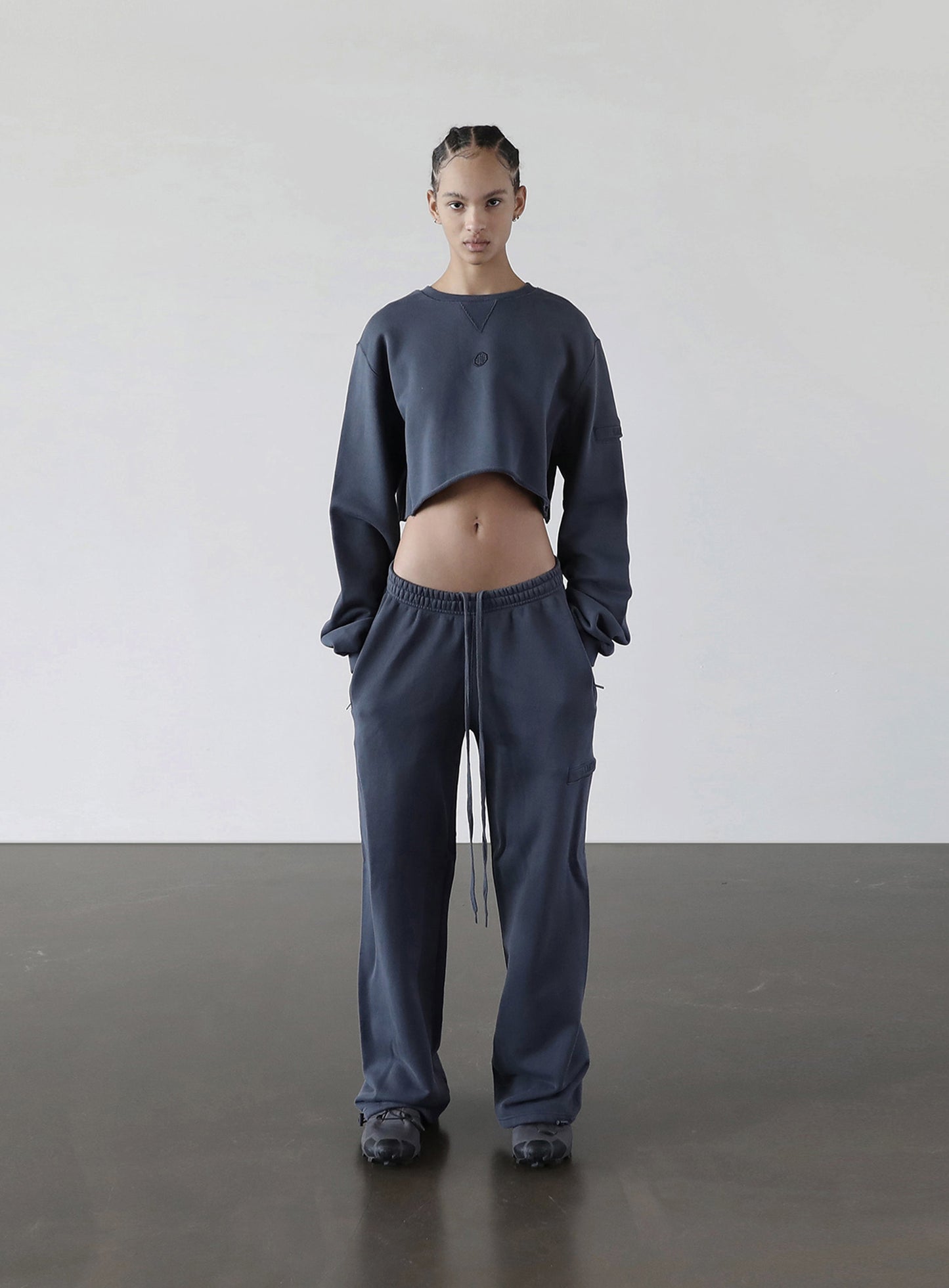 Super Wide 2 Way Jogger - Low Rise - Lake