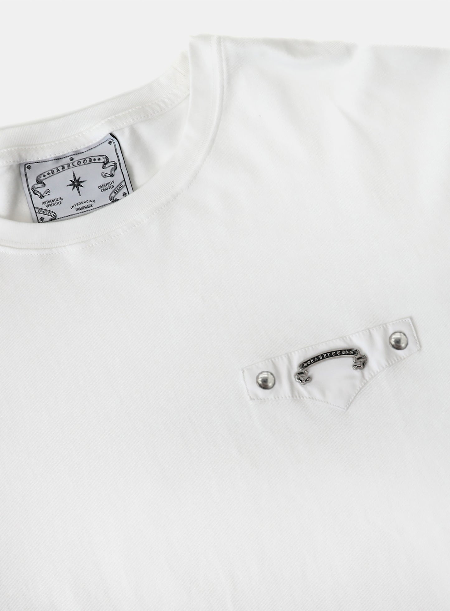 Viper Logo Pocket Long Sleeve - White