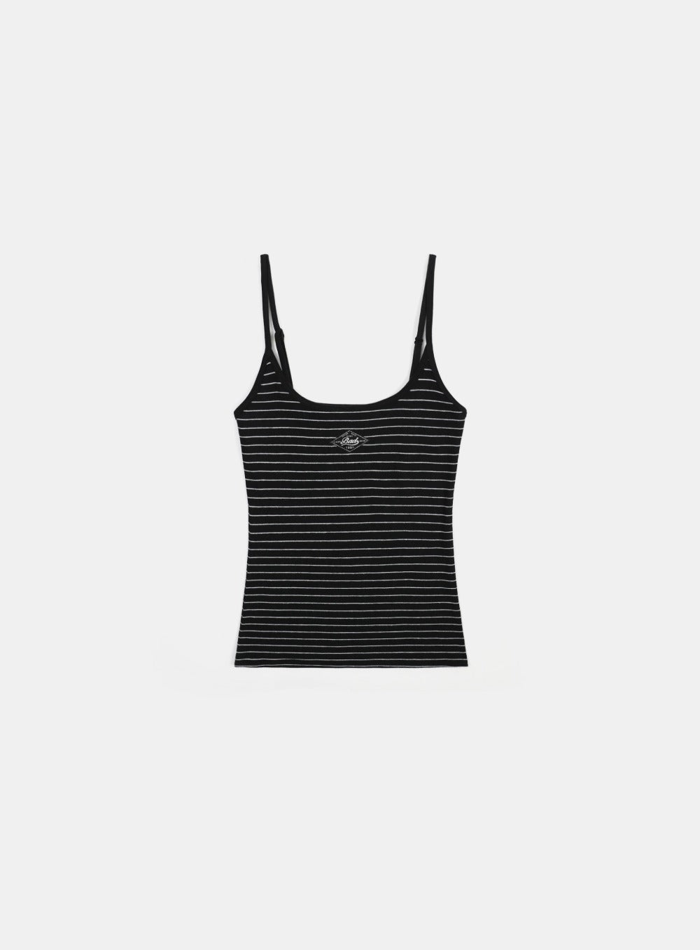 Beyond Soft String Tank - Stripe Black