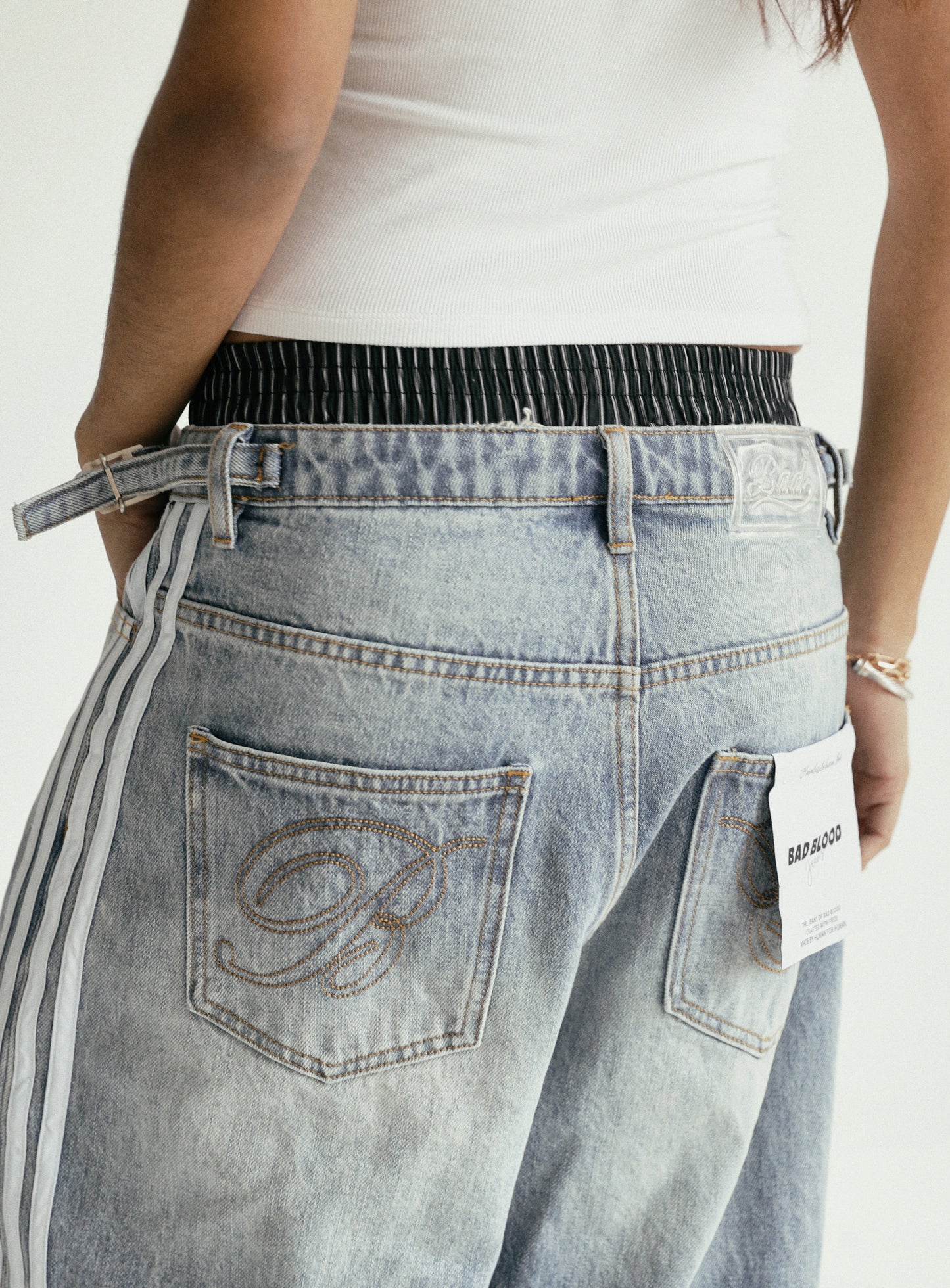 Billy Track Jeans Baggy Fit - Blue