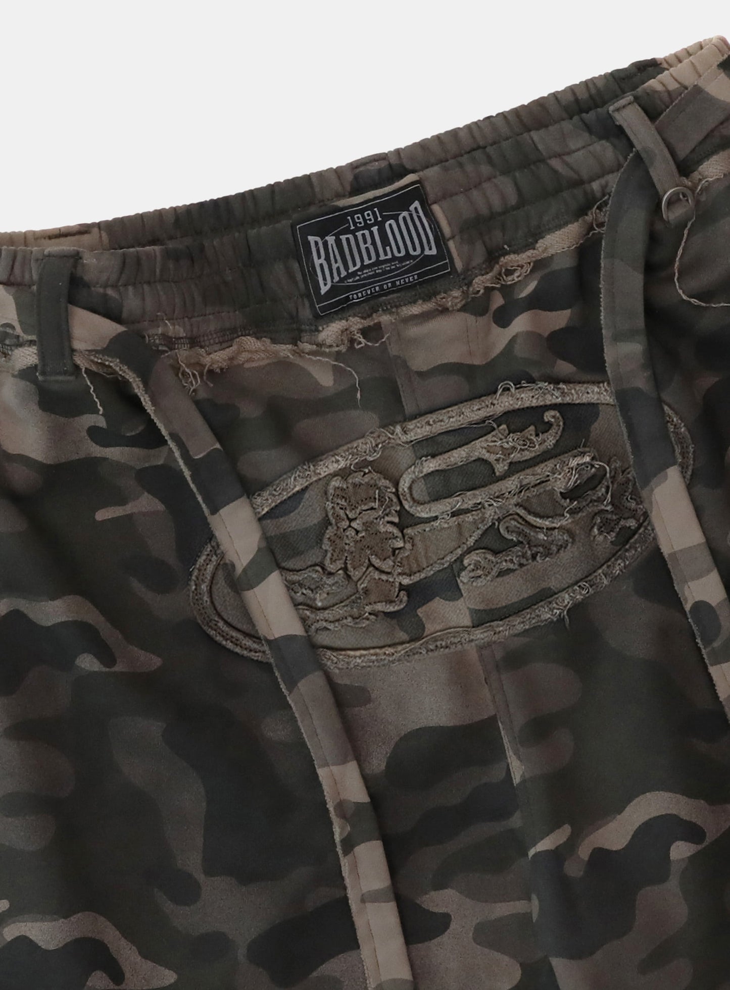 Convex Bermuda Pants - Dusty Green Camo