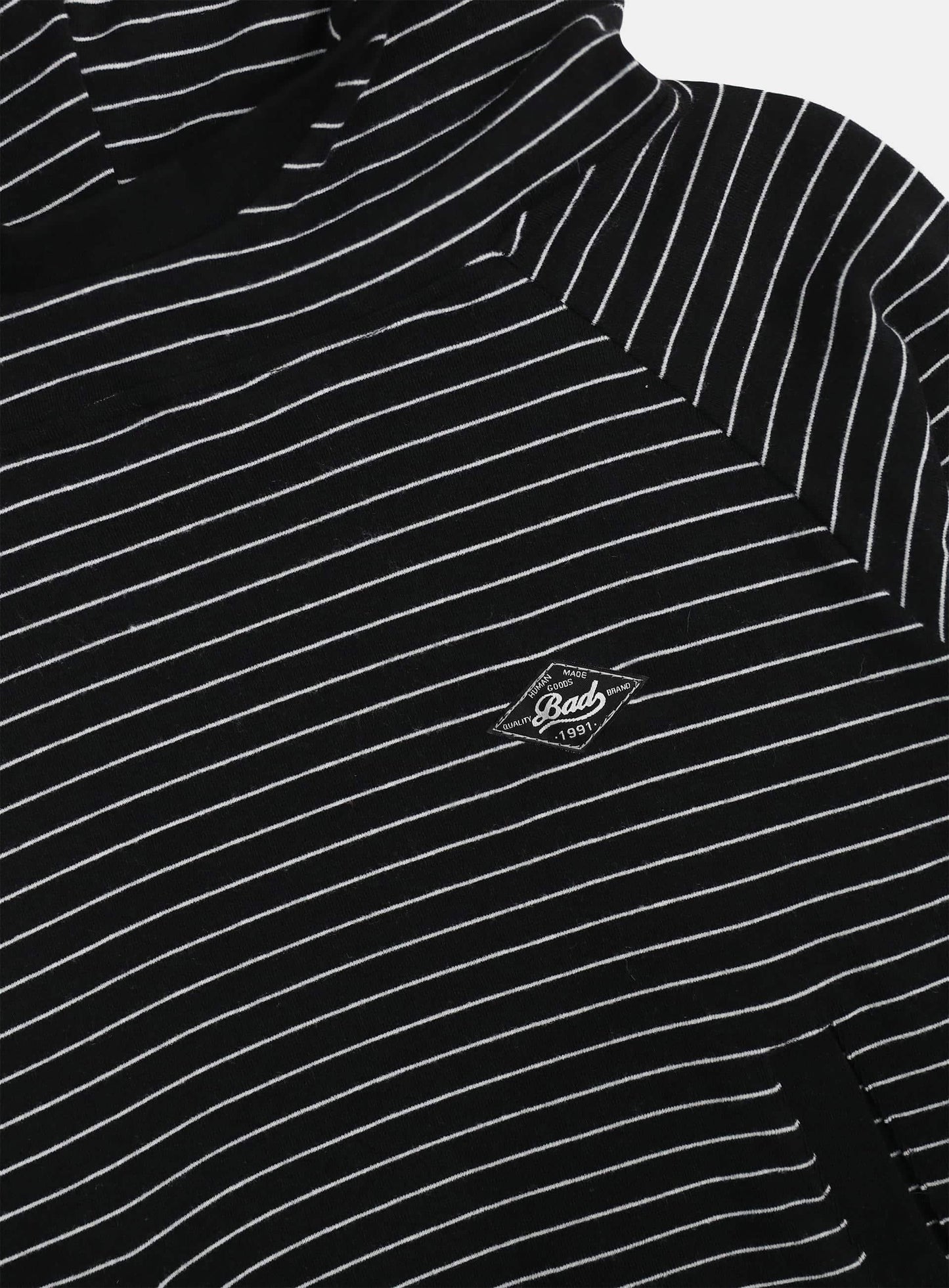 Beyond Soft Hood Slim Fit - Stripe Black