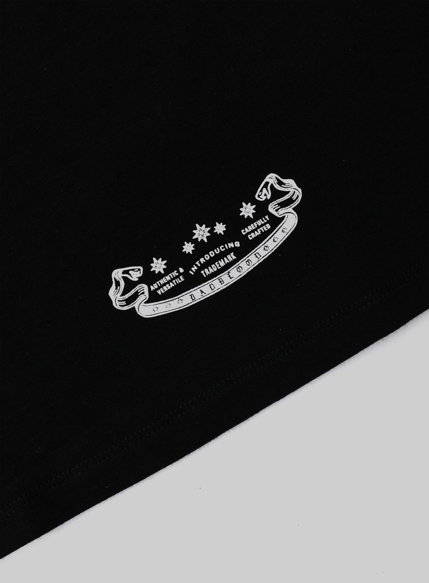 Mystic Logo Jersey Short Sleeve Slim Fit - Black