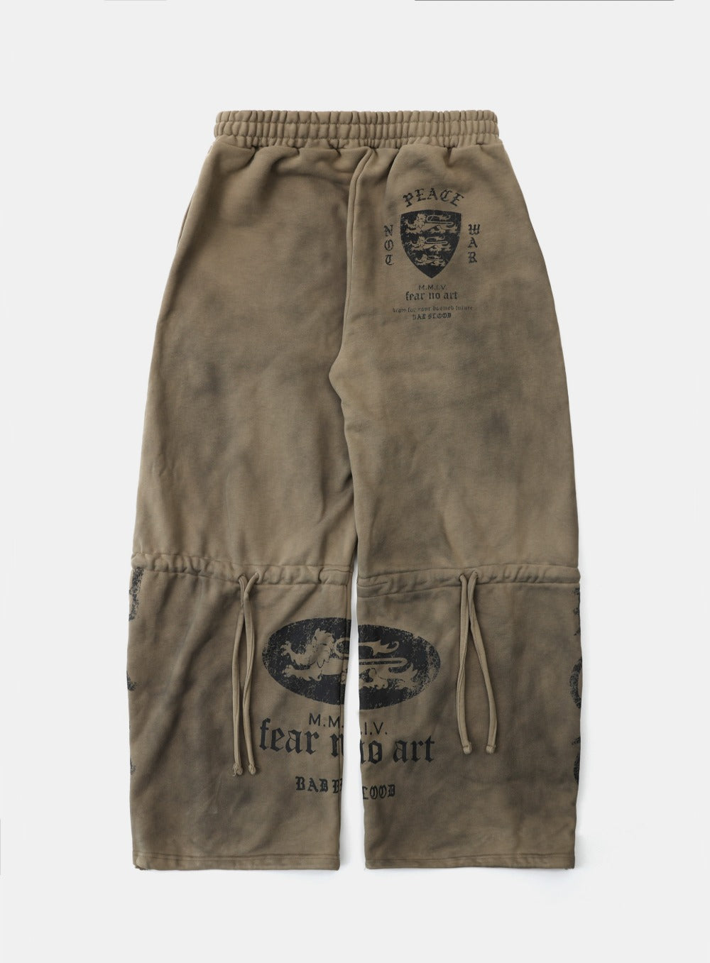 PEACE NOT WAR Jogger - Dusty Beige