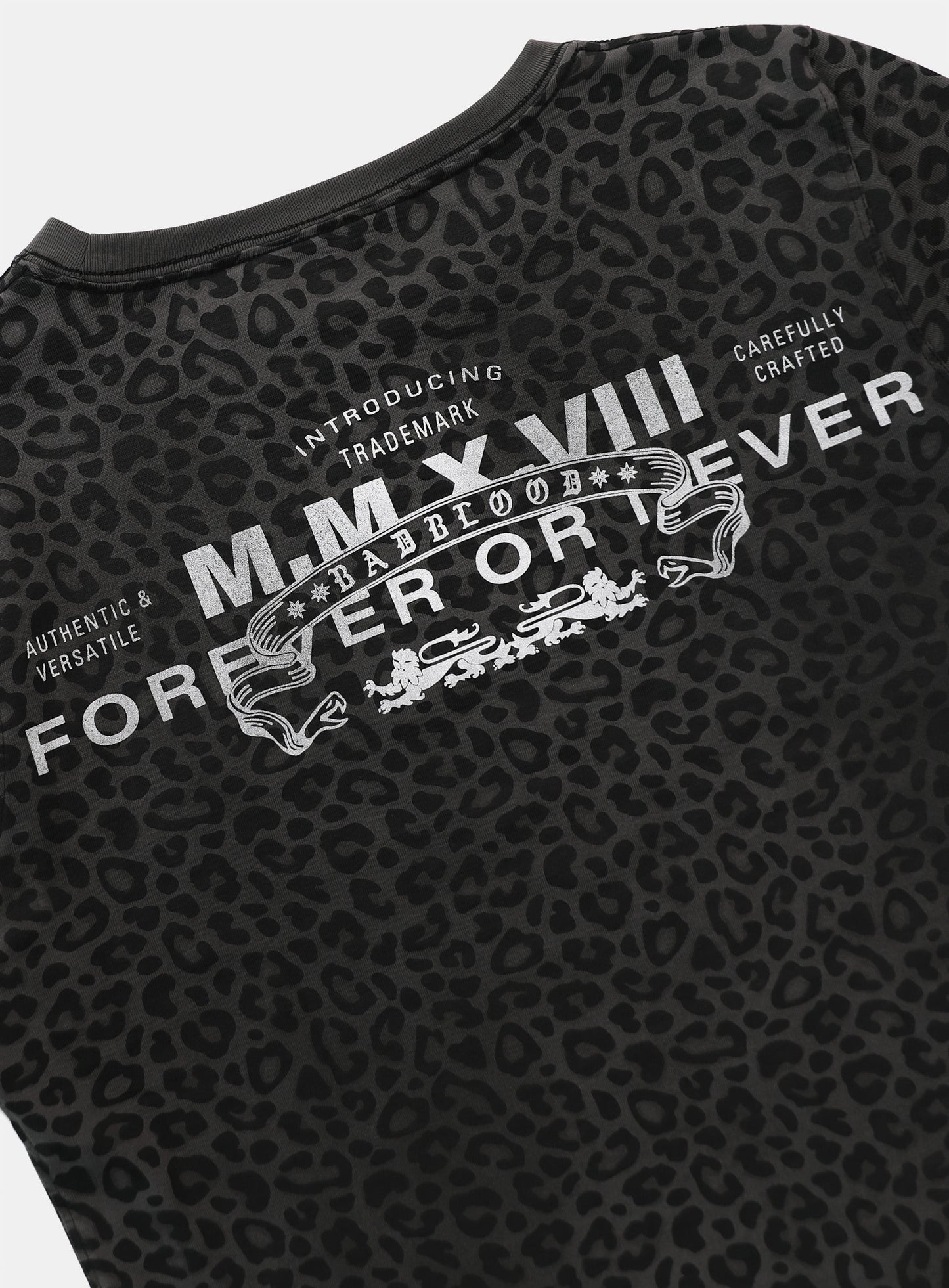 Viper Logo T-Shirt - Black Leopard