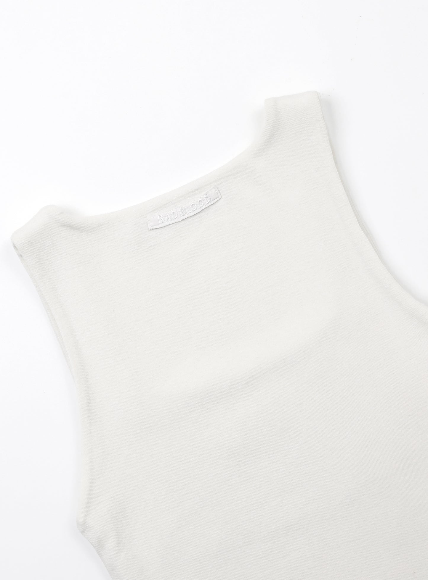 Beyond Soft Square Neck Tank - Cream