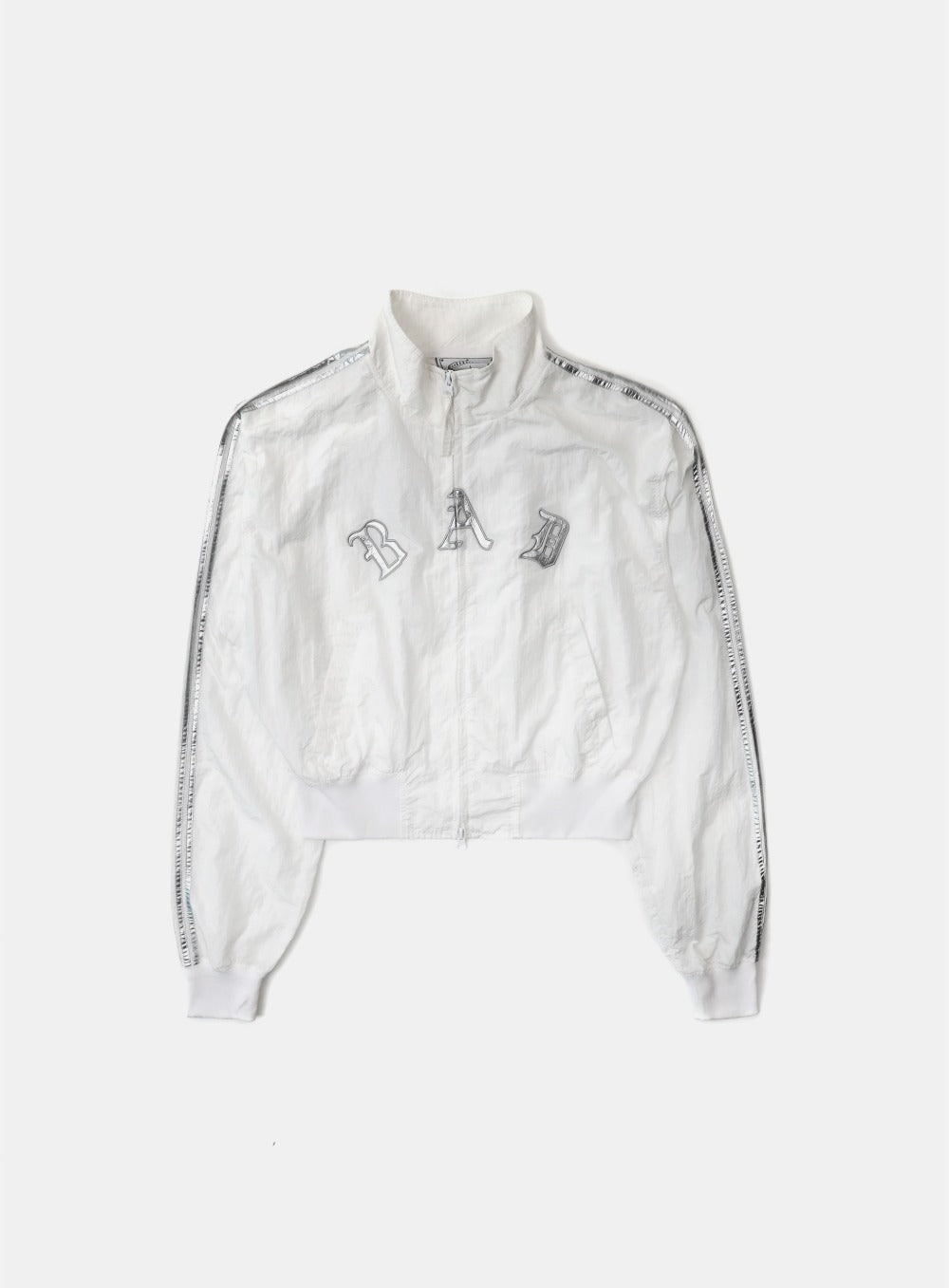 Dark Billy Nylon Track Jacket - White