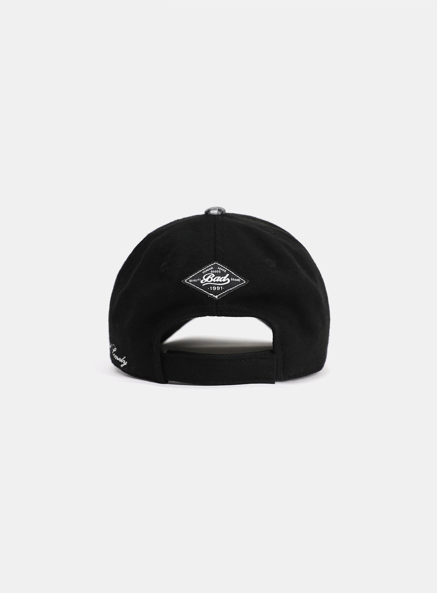 BORN TO BE BALL CAP - CHECK BLACK