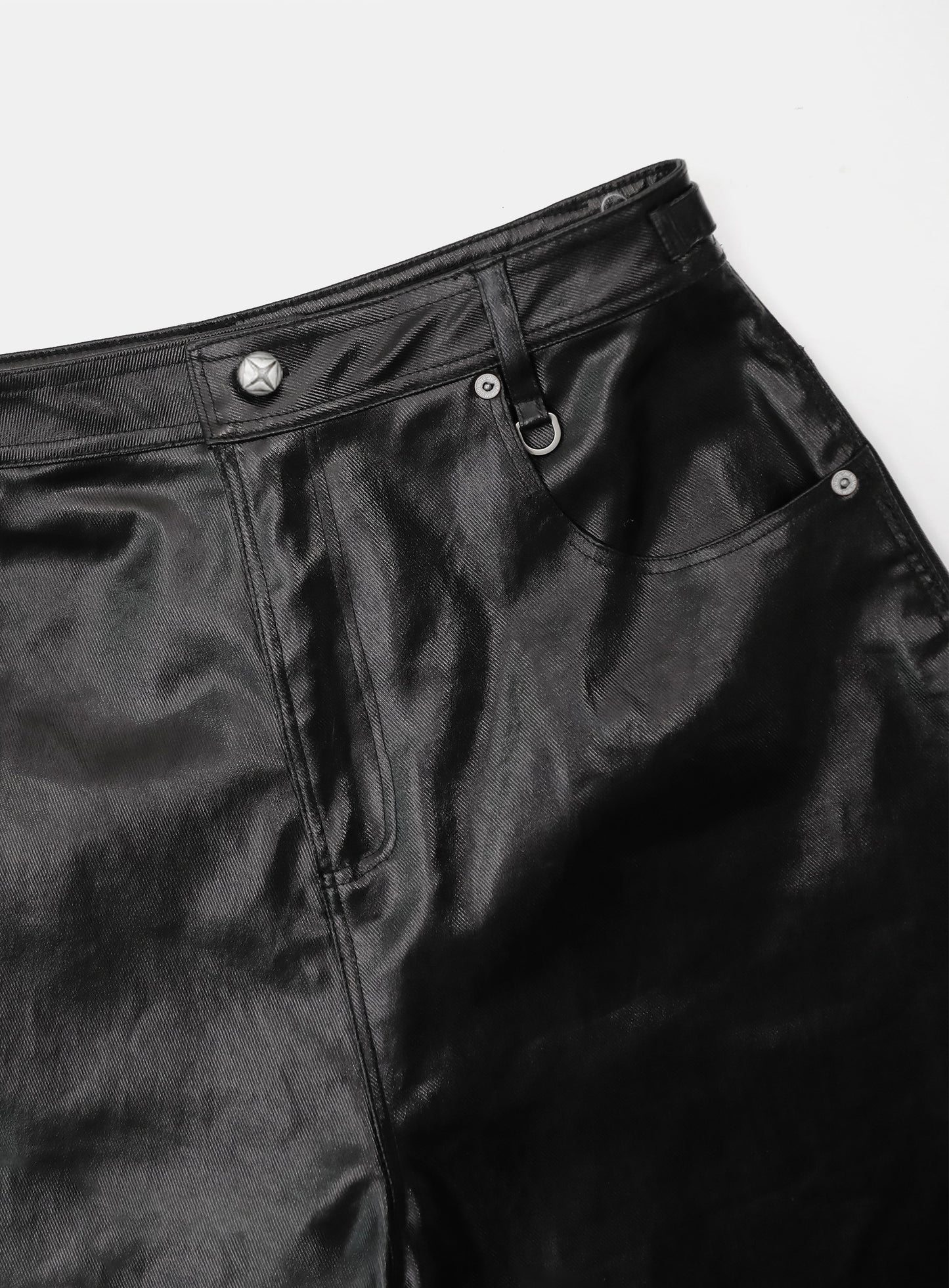 Squad Convex Pants - Coated Black