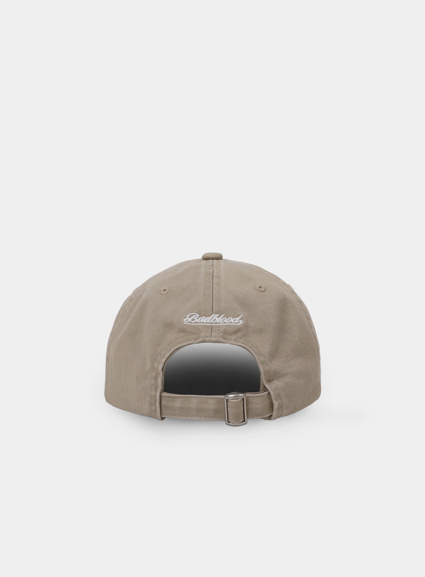 Twill Cotton Ball Cap - Beige