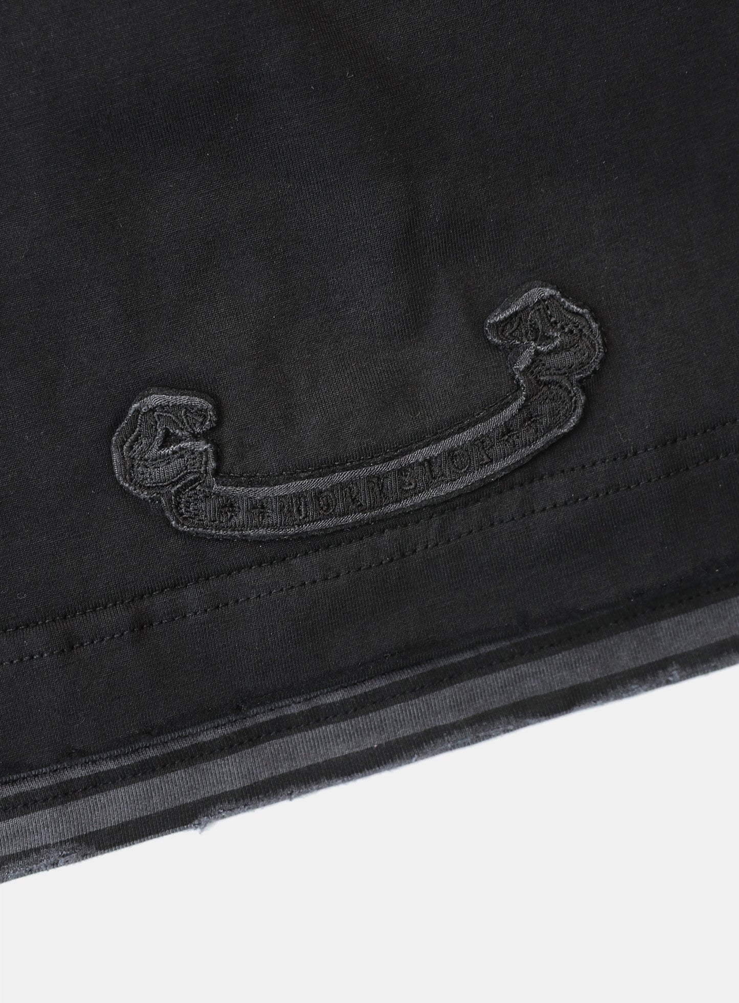 Mystic Layered Long Sleeve - Black/Stripe