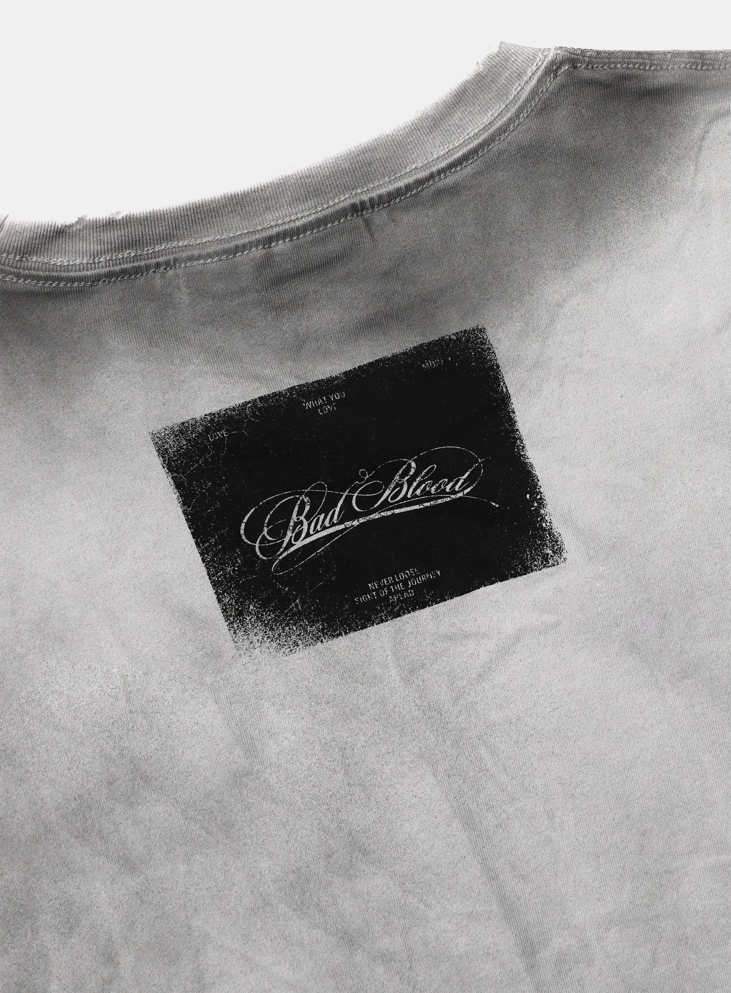 Dark Classic Long Sleeve - Dusty White