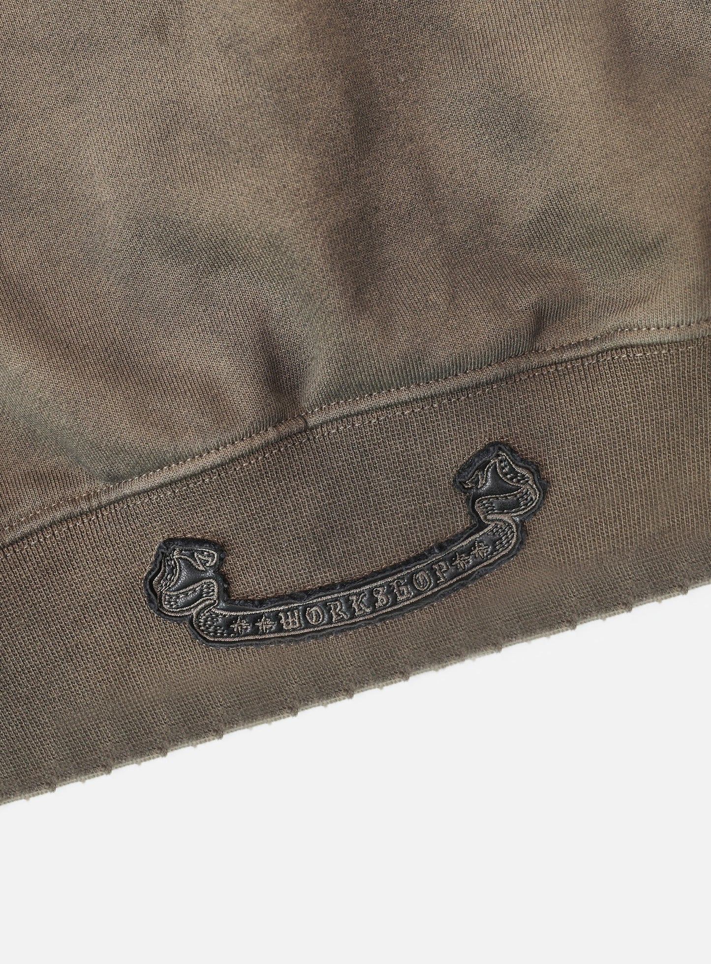 Cosmo Patch Hooded Zip-Up - Tobacco