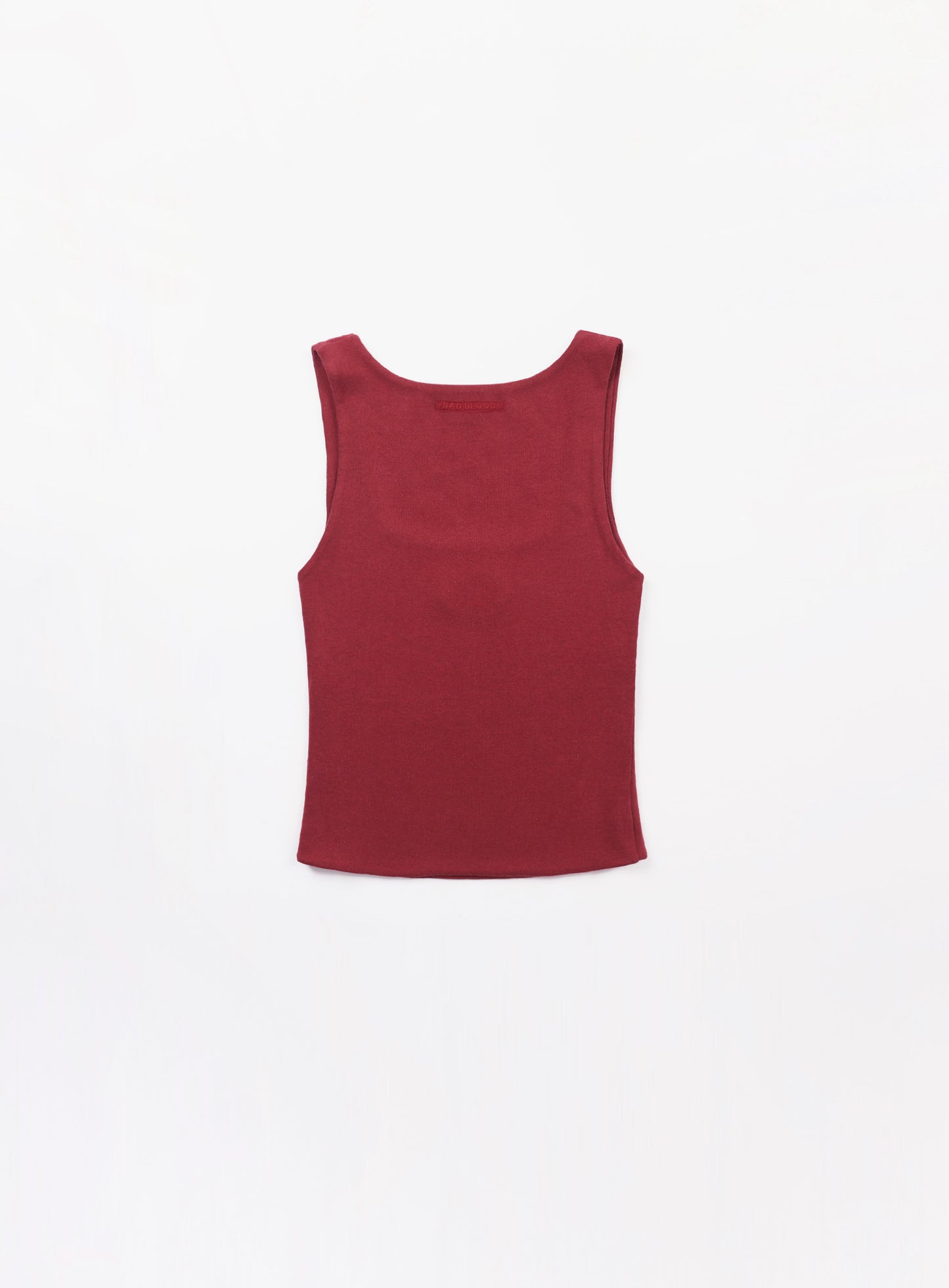 Beyond Soft Square Neck Tank - Carmine