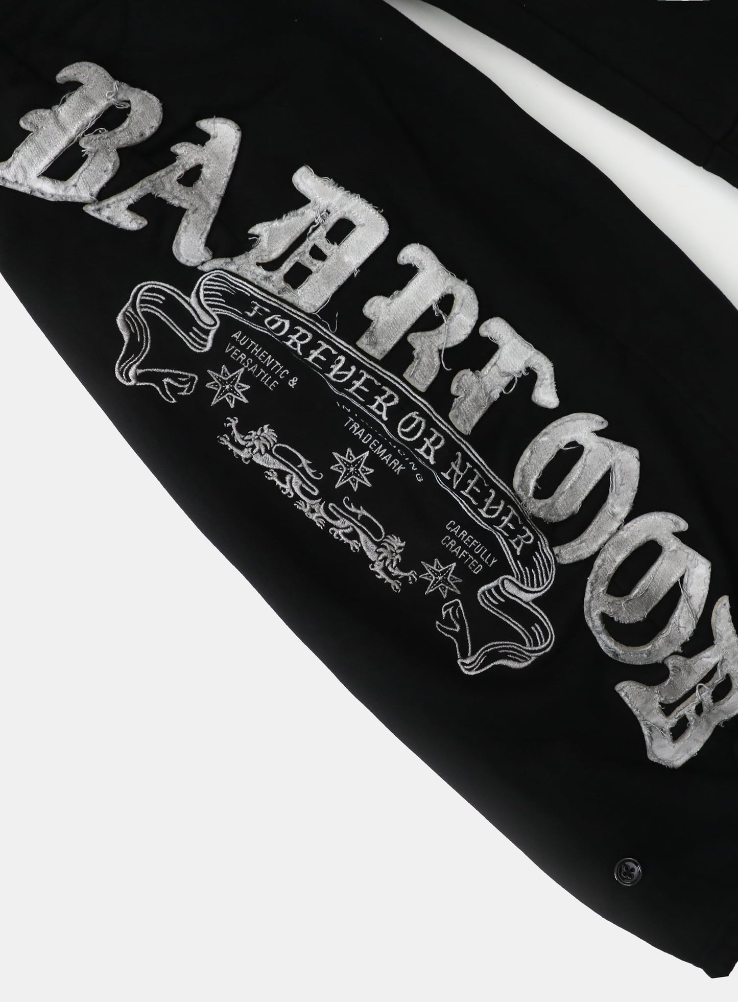 Mystic Capsule 2-Way Curved Jogger Trousers - Black/White