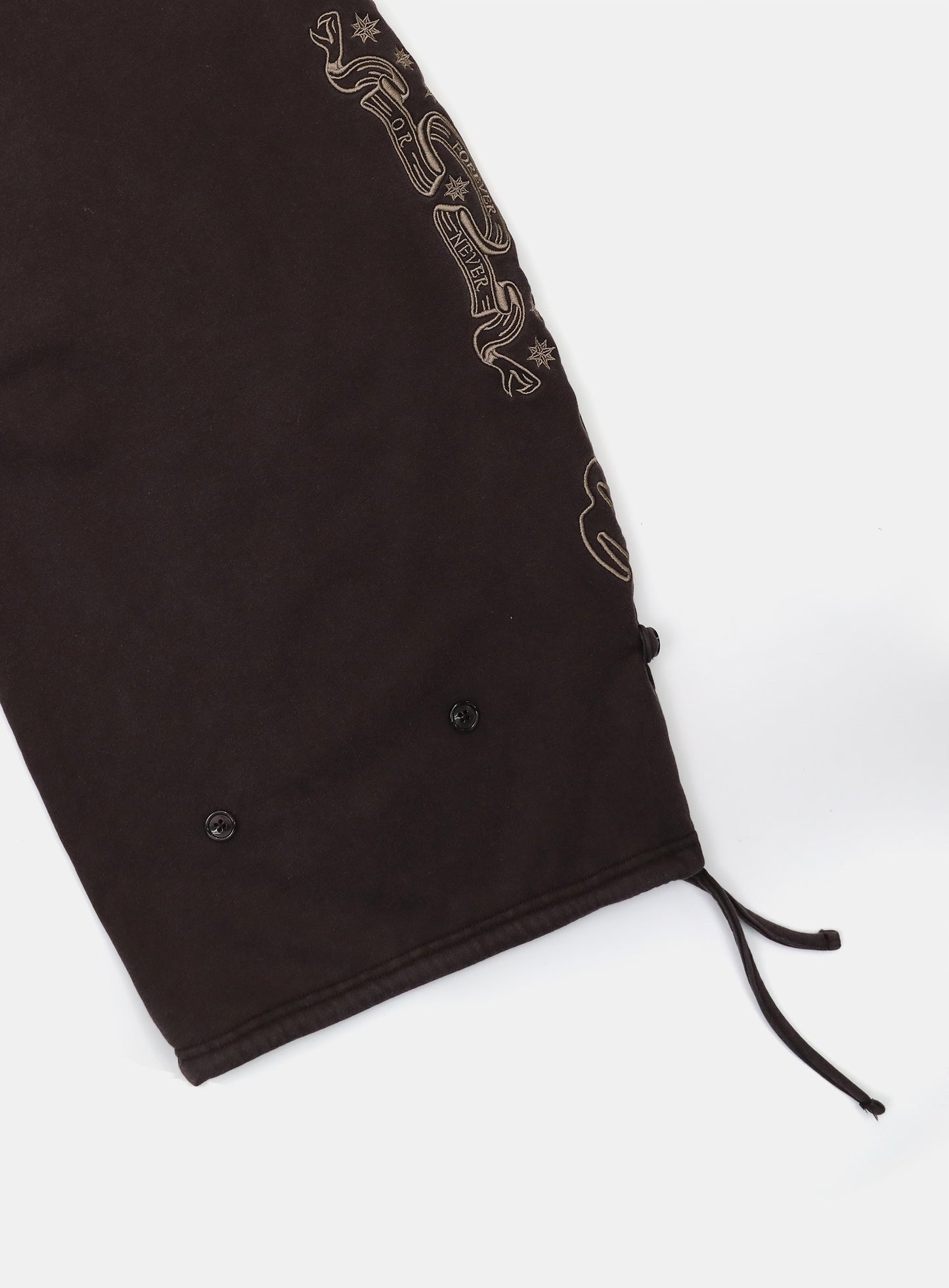 Mystic Capsule 2 Way Curved Jogger Trousers - Brown