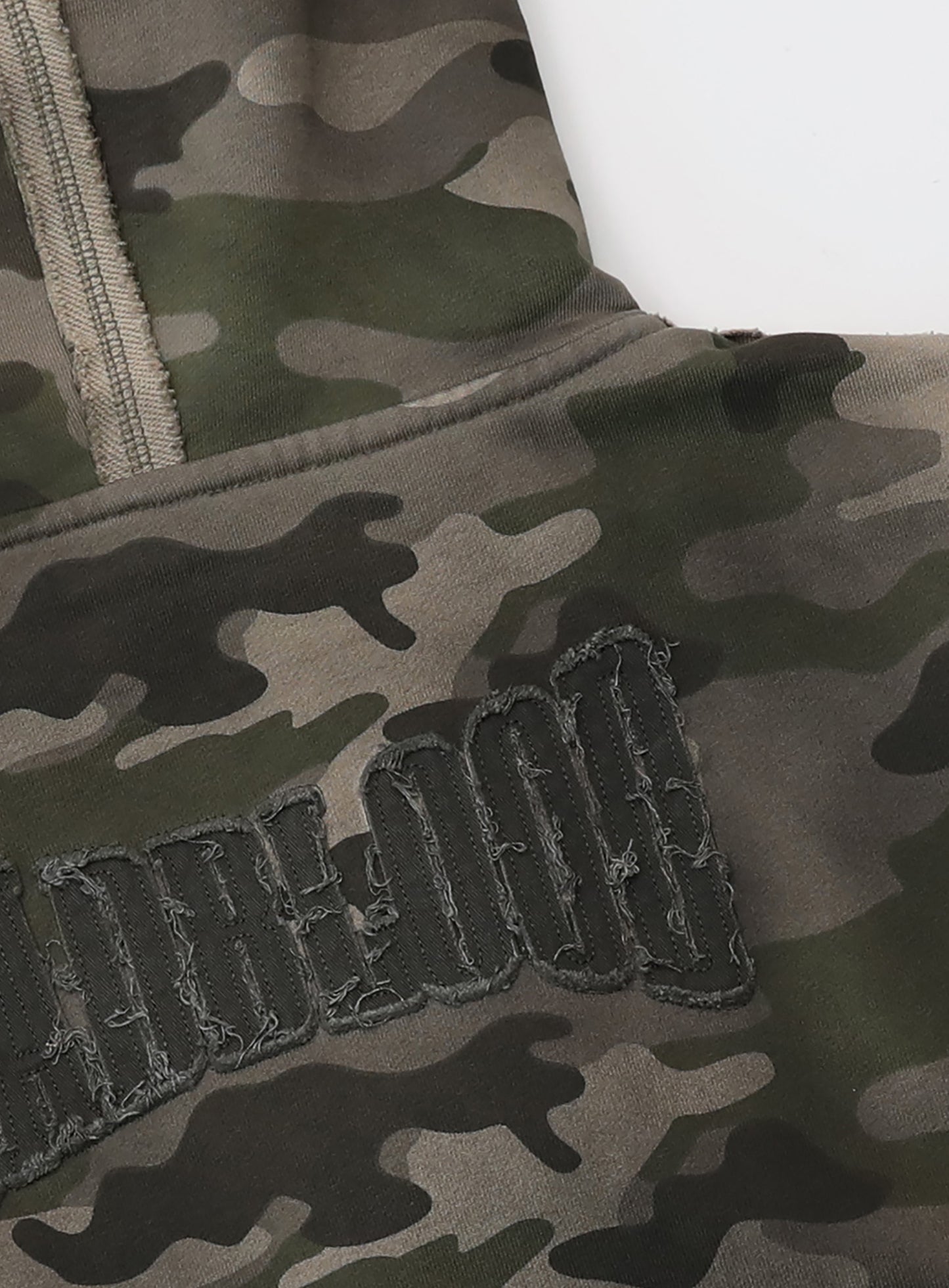 Low Edge Hooded Zip-Up Slim Fit - Light Camo