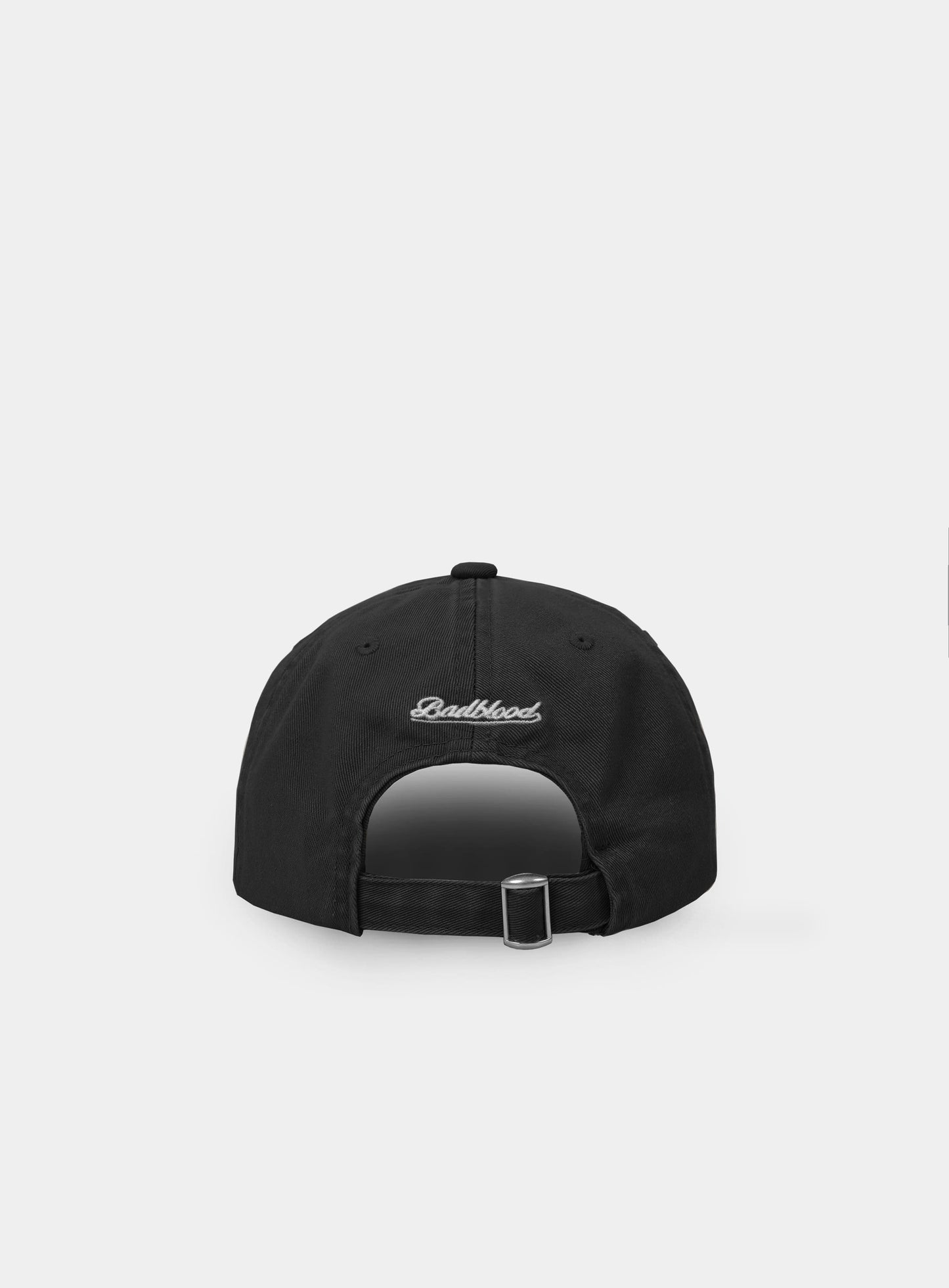 Twill Cotton Ball Cap - Black